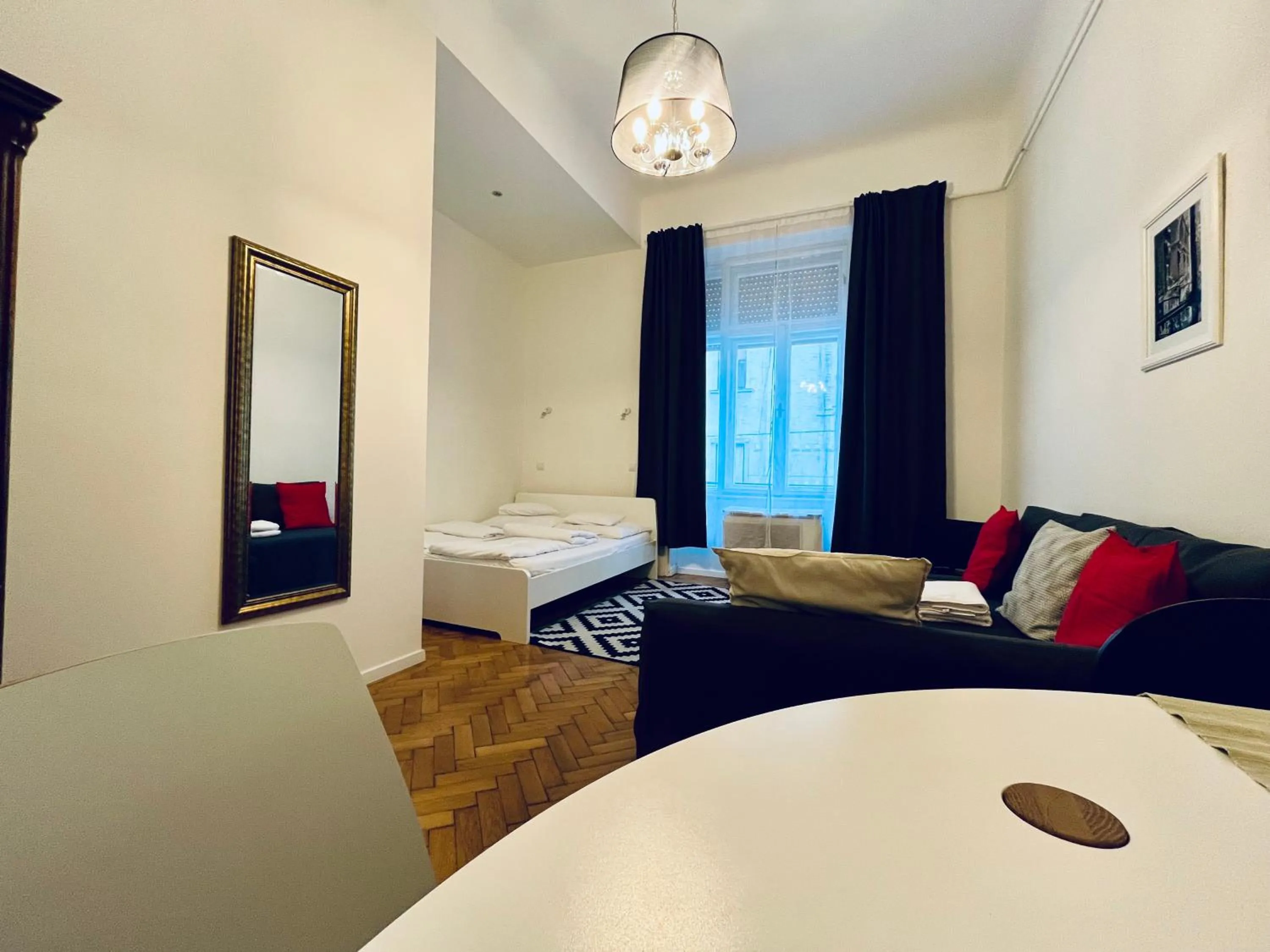 Living room, Bed in Tatra 4 Studios