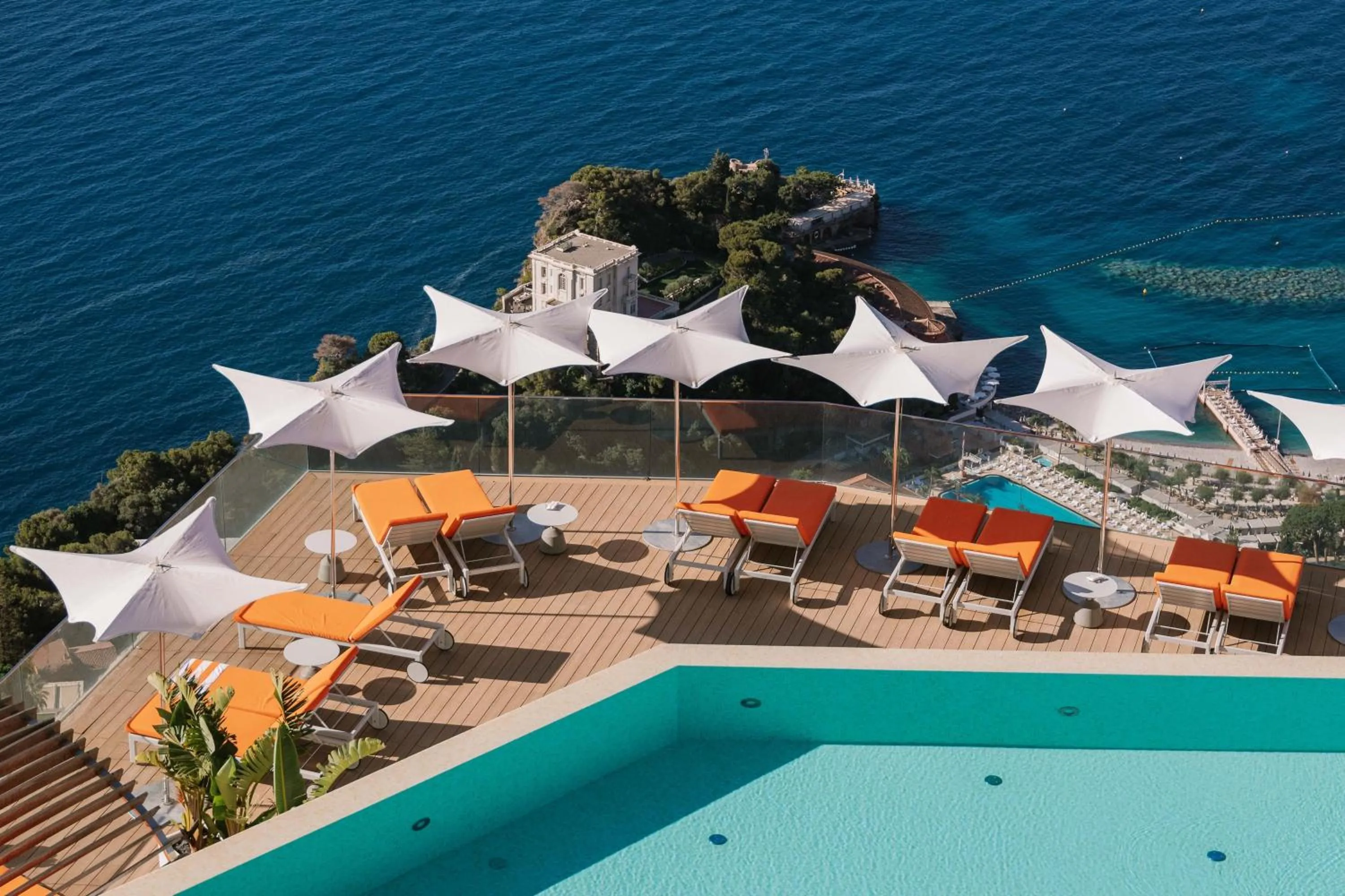 Swimming pool in The Maybourne Riviera, Maybourne