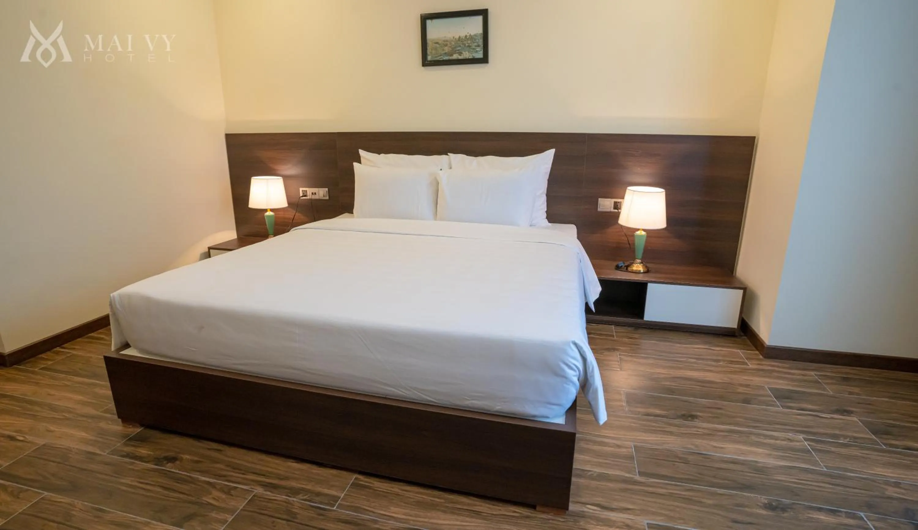 Bed in Mai Vy Hotel Tay Ninh