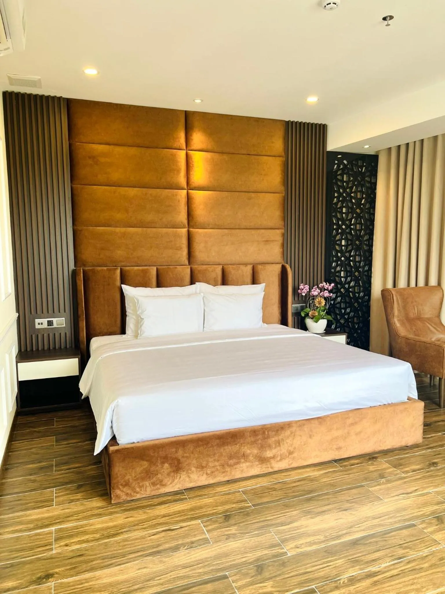Bed in Mai Vy Hotel Tay Ninh