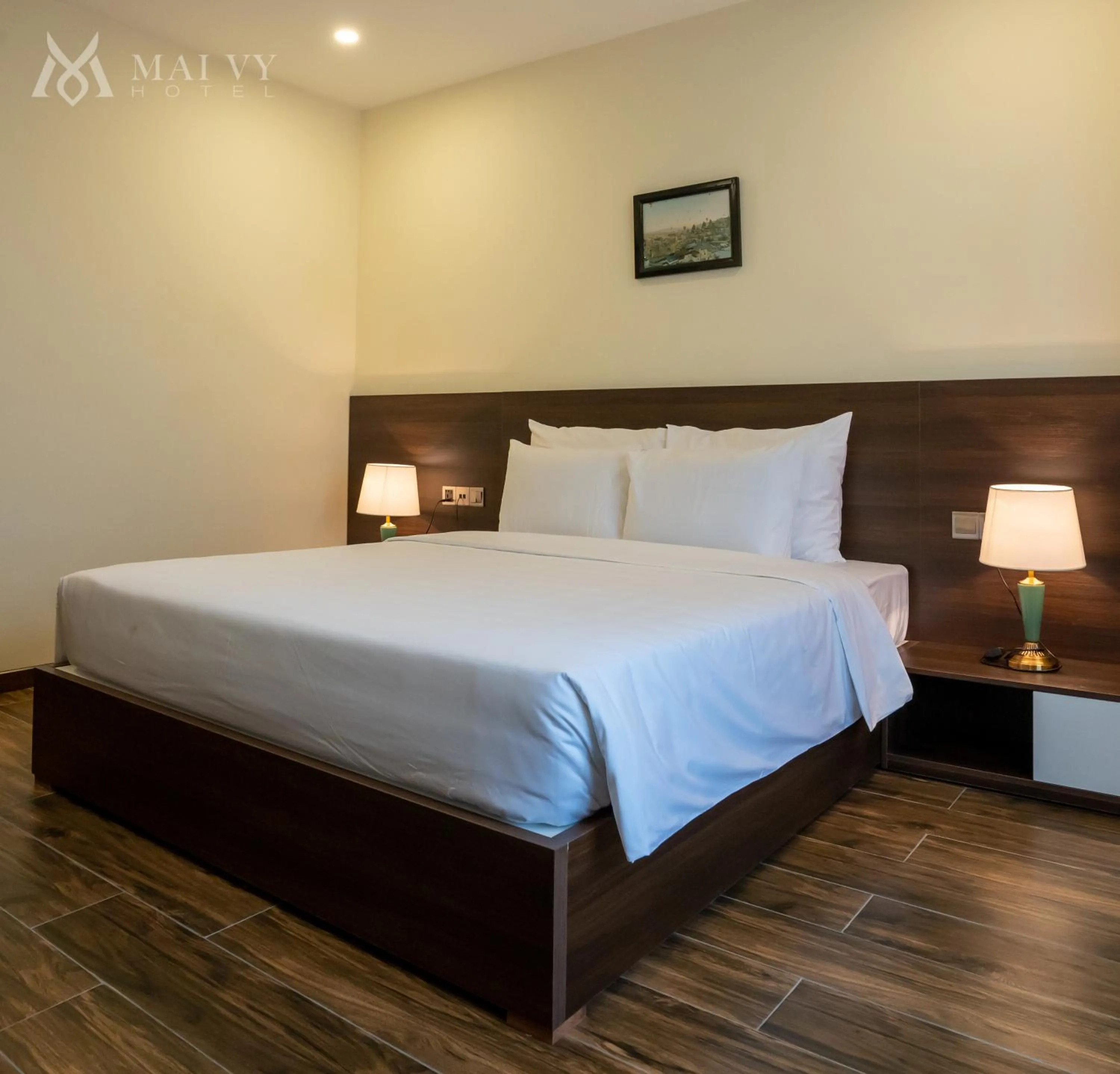 Bed in Mai Vy Hotel Tay Ninh
