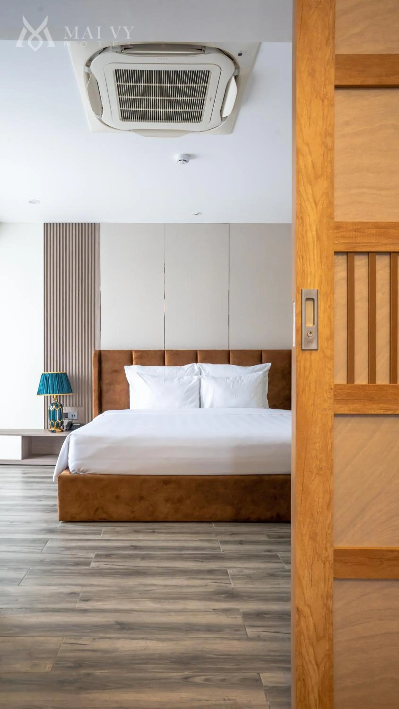 Bed in Mai Vy Hotel Tay Ninh