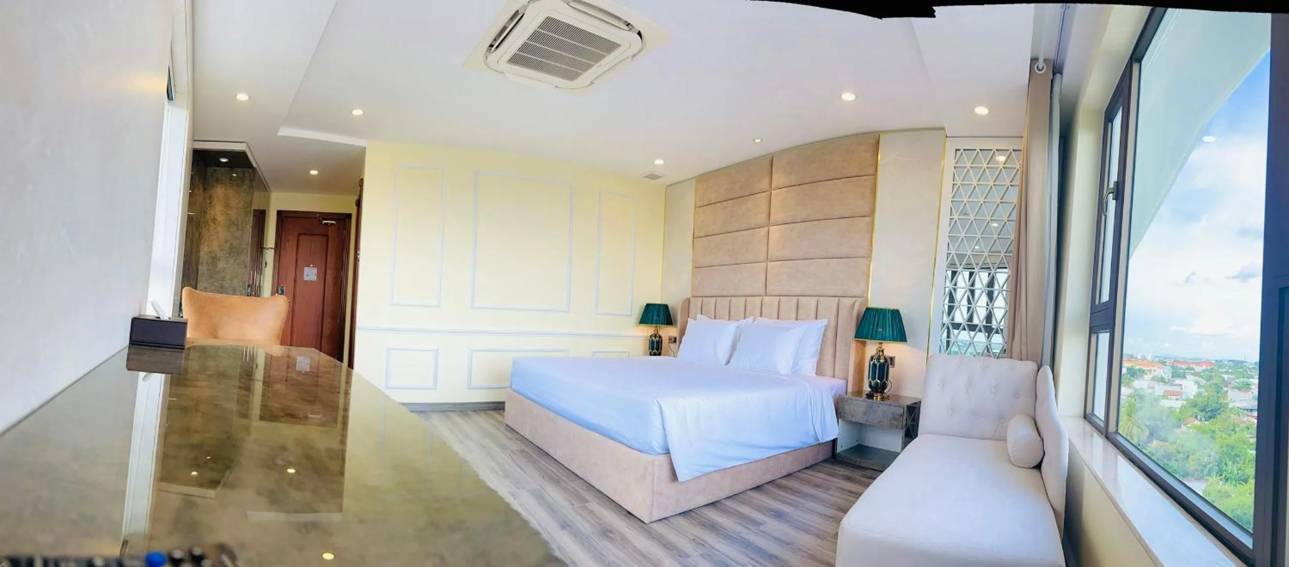Bed in Mai Vy Hotel Tay Ninh