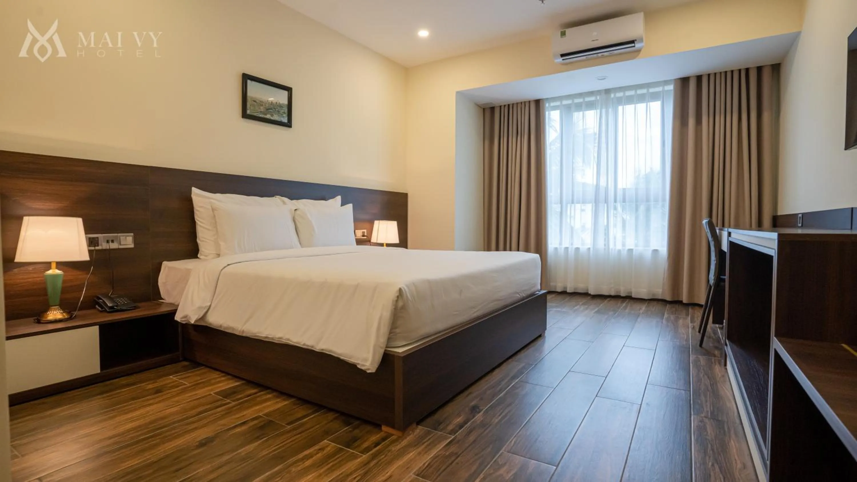 Bed in Mai Vy Hotel Tay Ninh