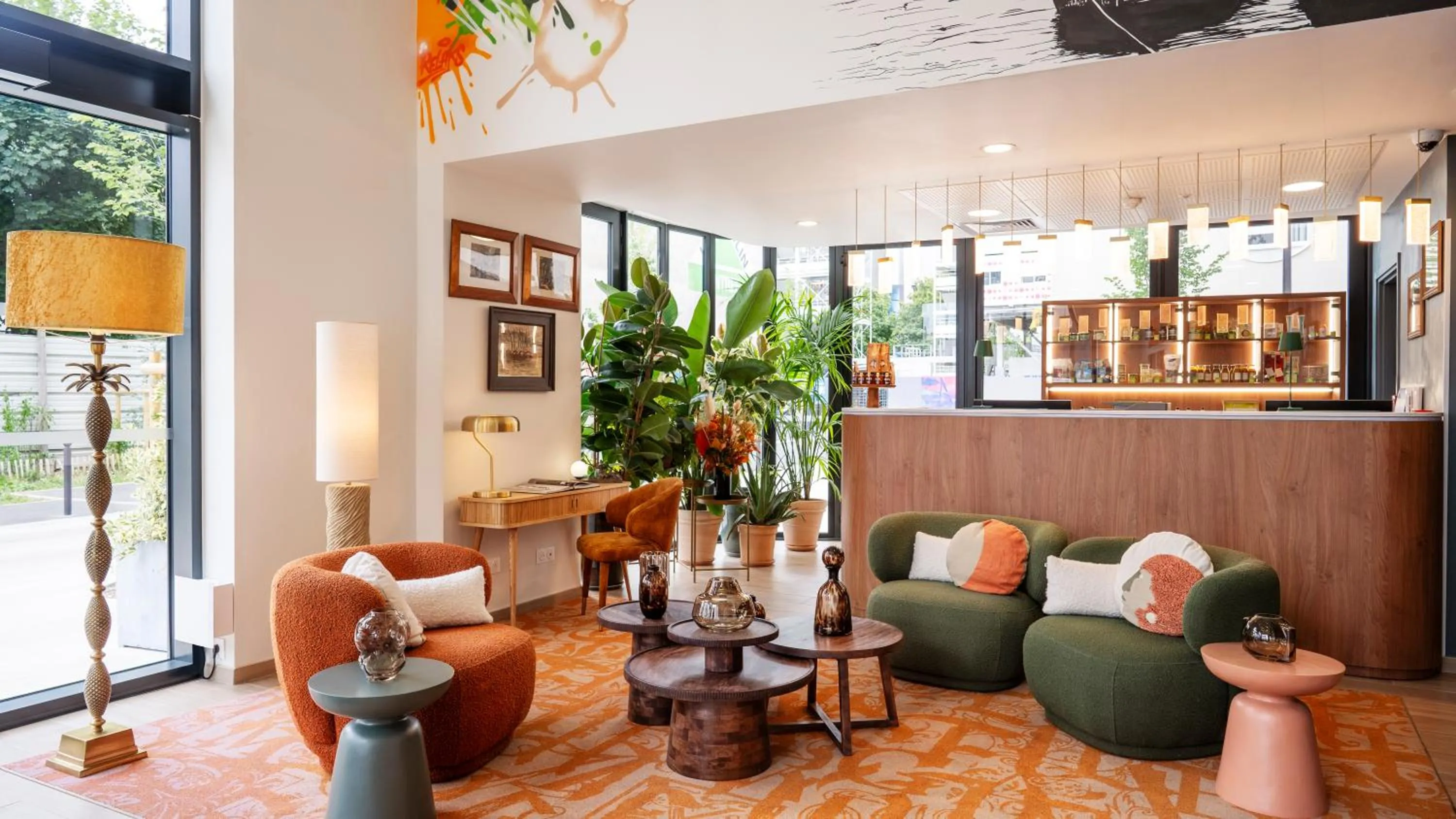 Lobby or reception in Residhome Quai d’Ivry