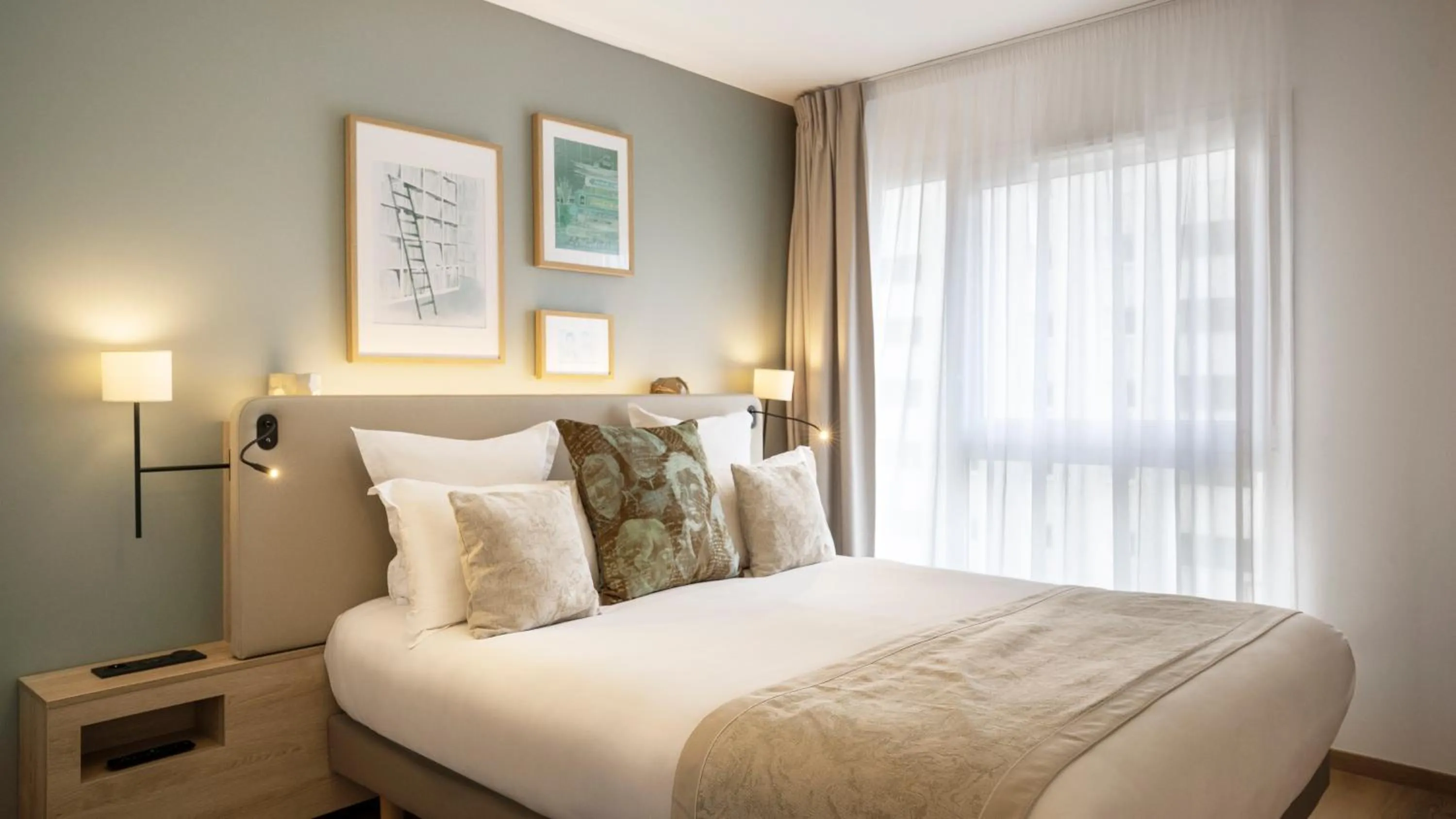 Bed in Residhome Quai d’Ivry