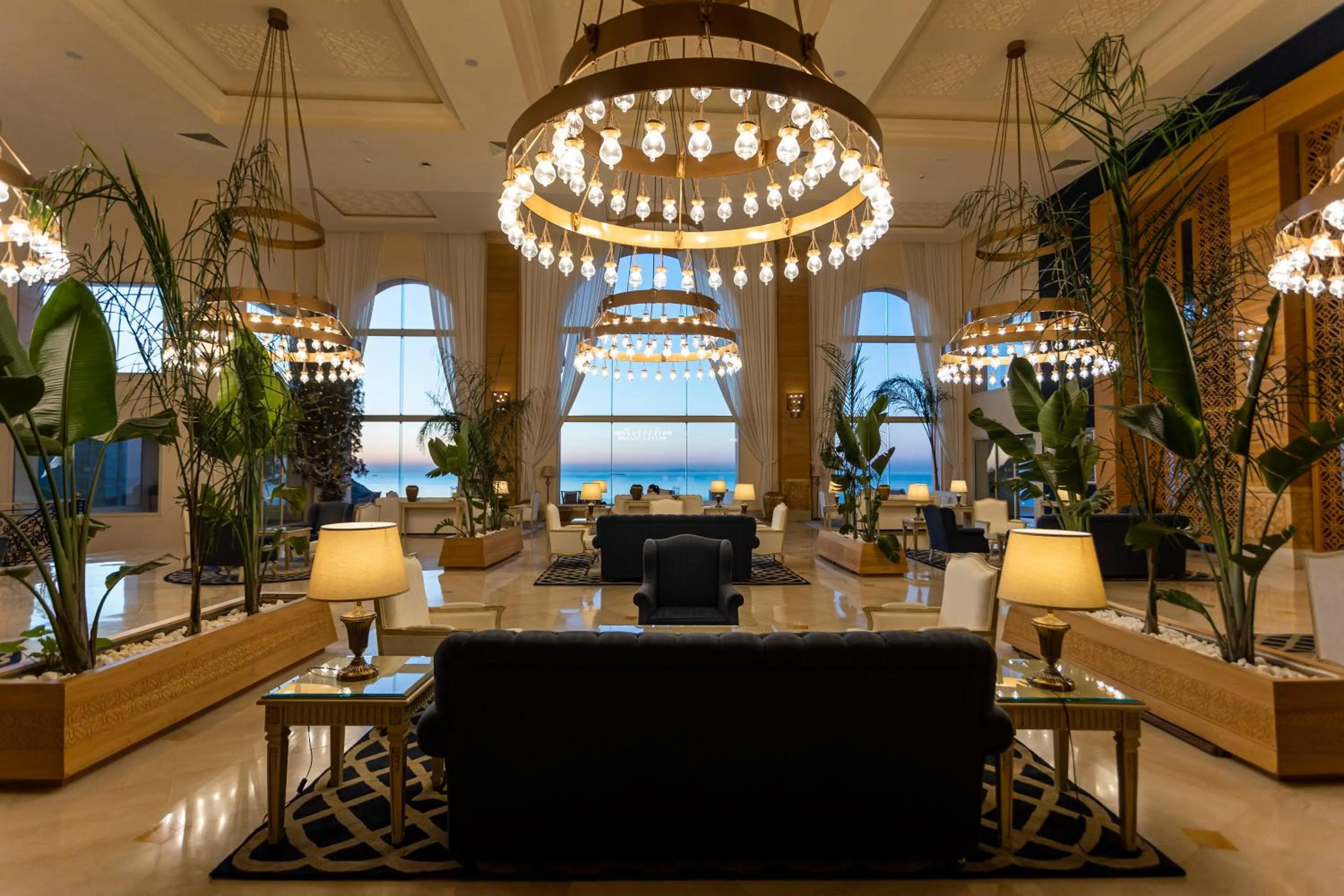 Lobby or reception in Royal Tulip Korbous Bay Thalasso & Springs