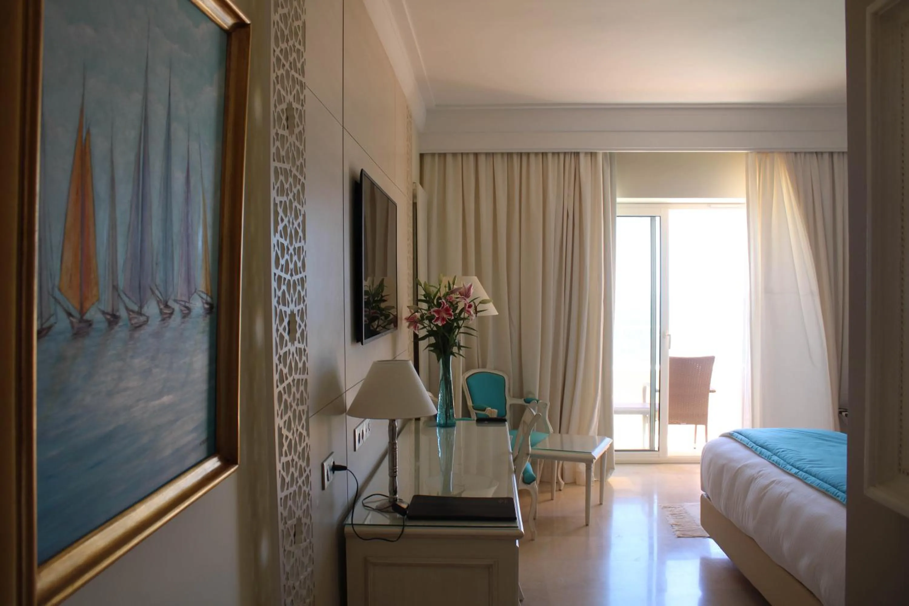 Decorative detail in Royal Tulip Korbous Bay Thalasso & Springs