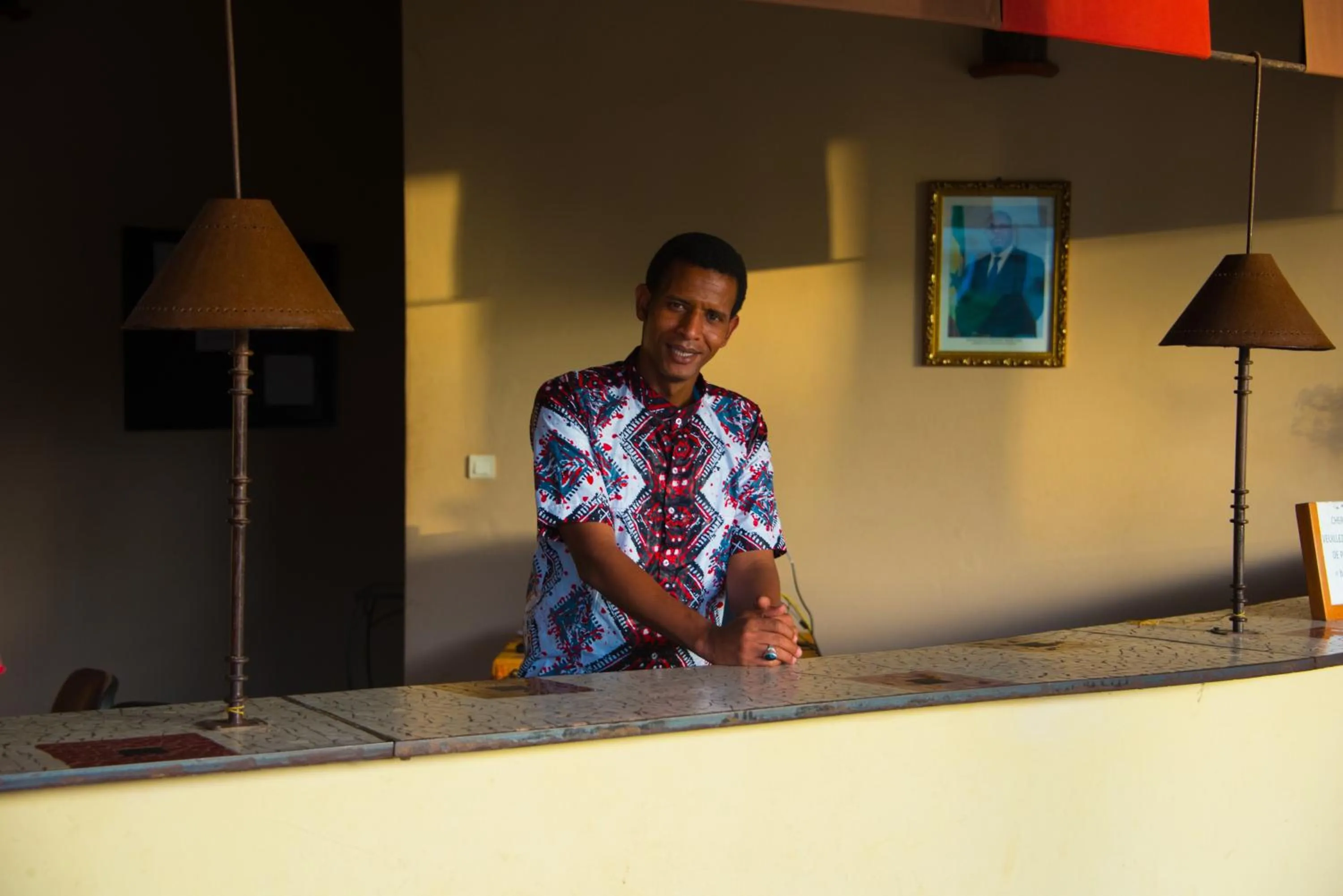 Lobby or reception in Royal Saly