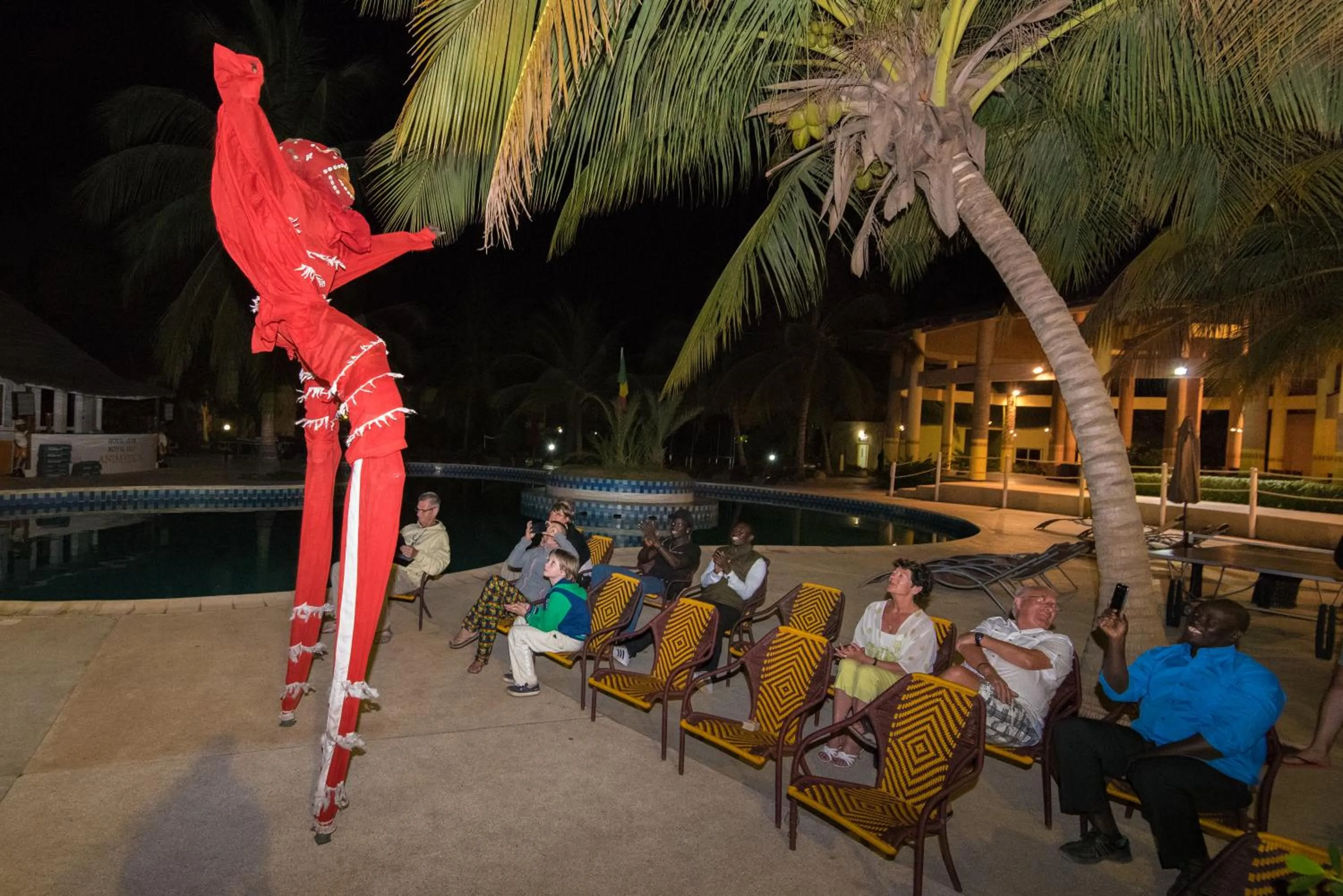 Evening entertainment in Royal Saly
