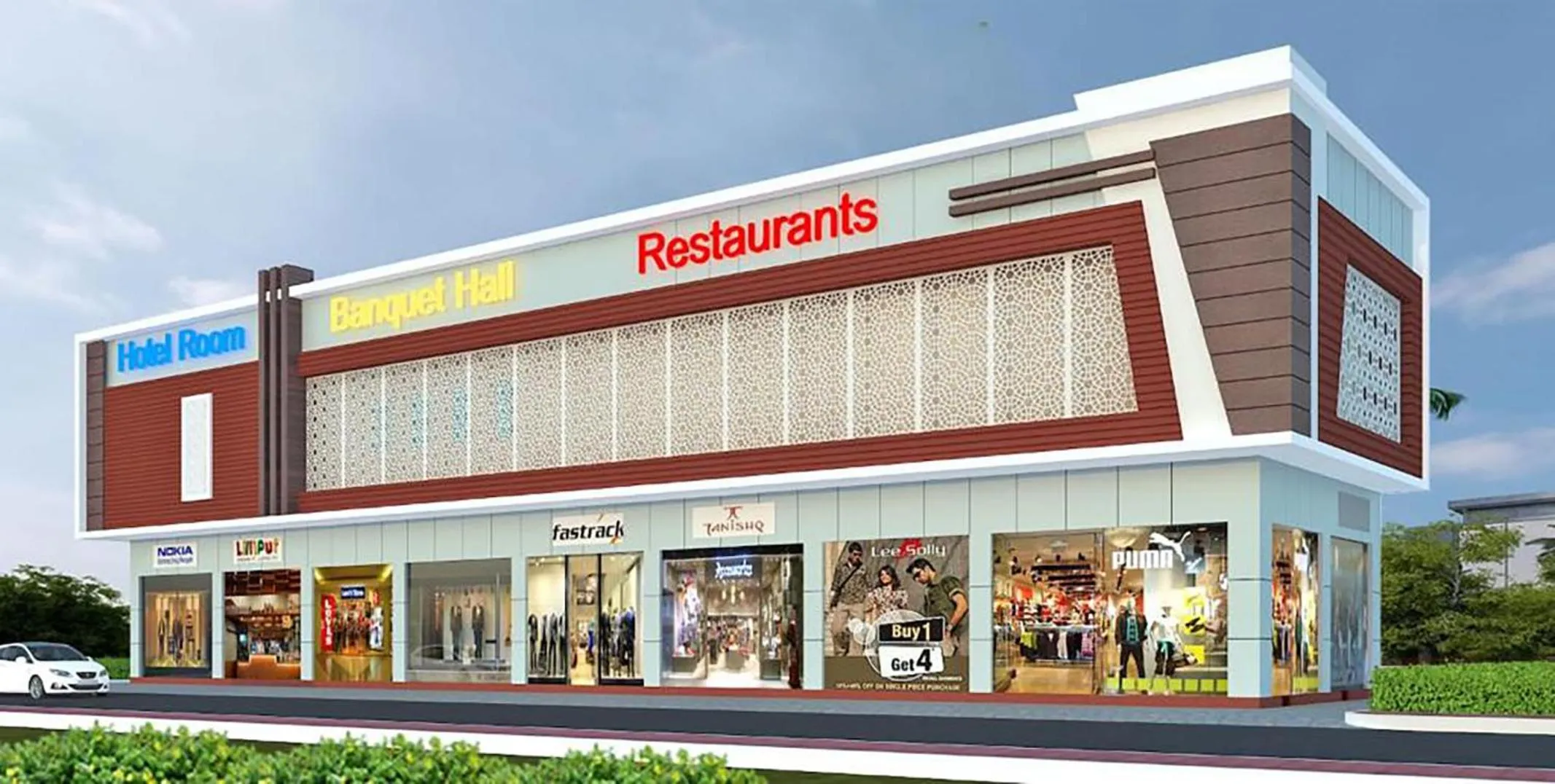 Property building in Sonnesta Grand