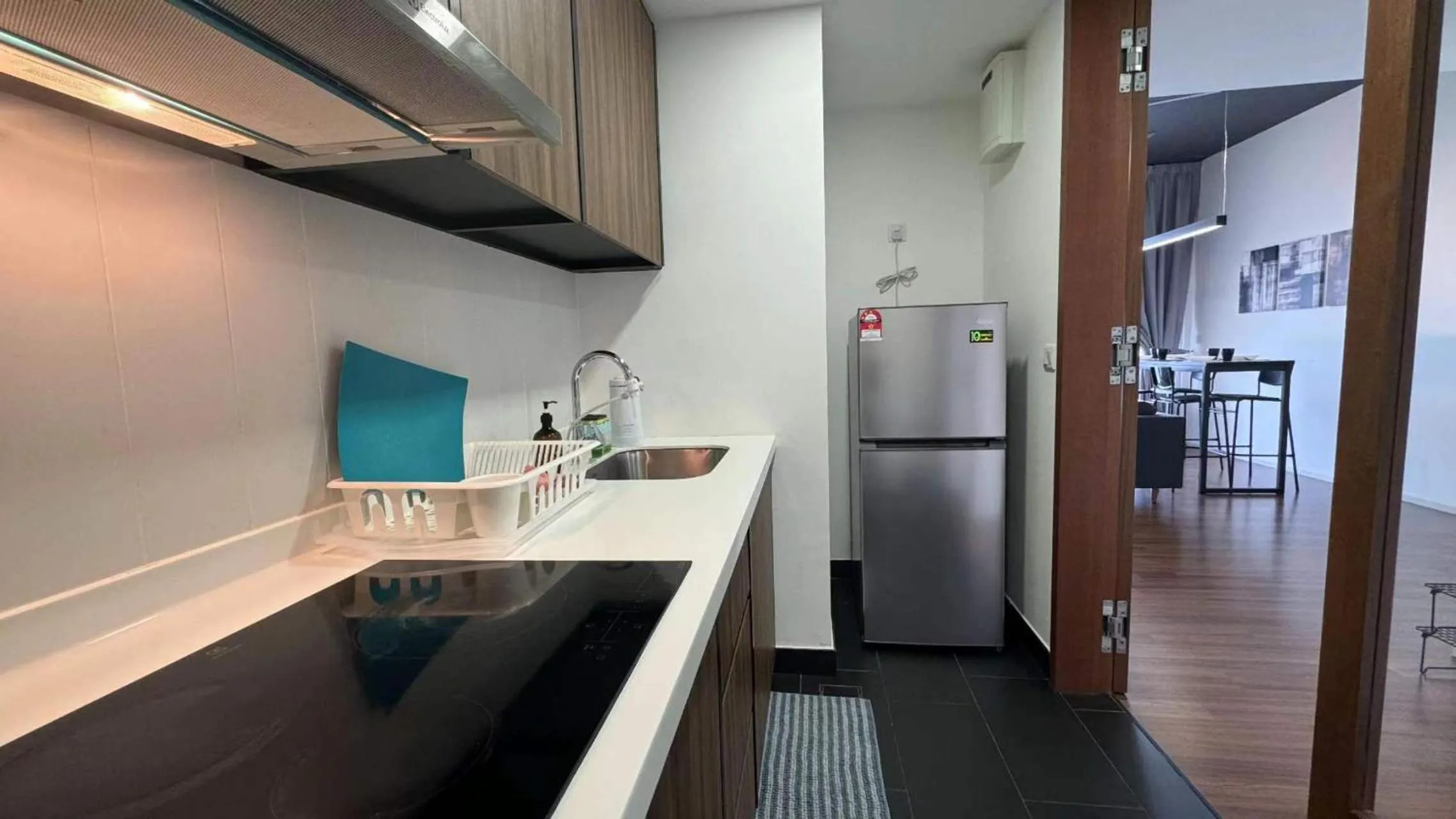 kitchen in UNA Serviced Apartment by manatidur
