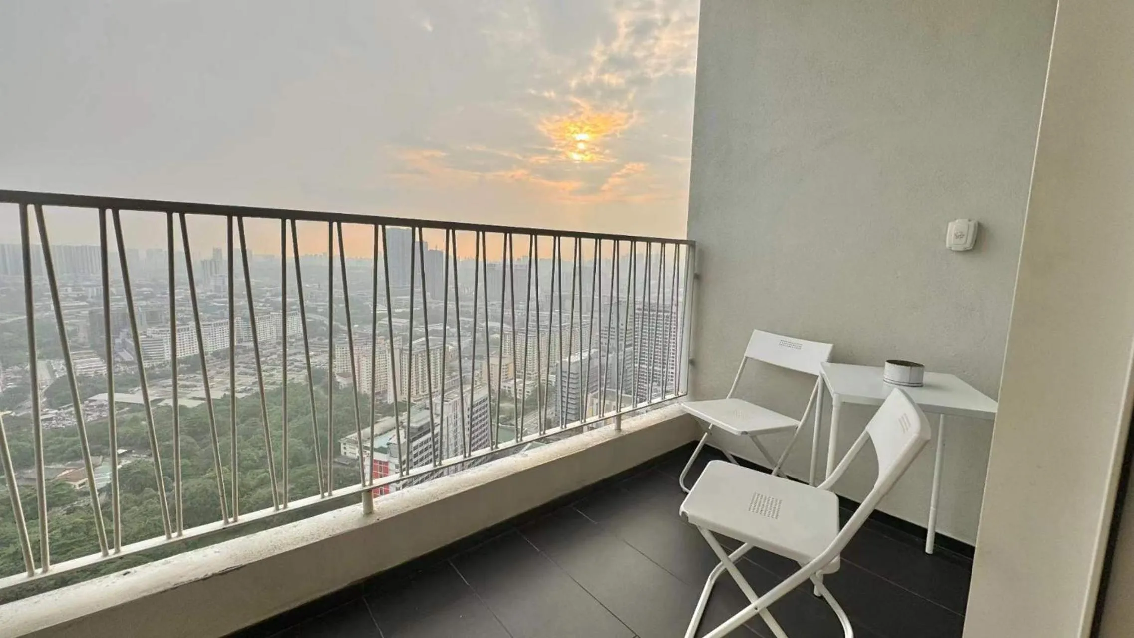 View (from property/room) in UNA Serviced Apartment by manatidur