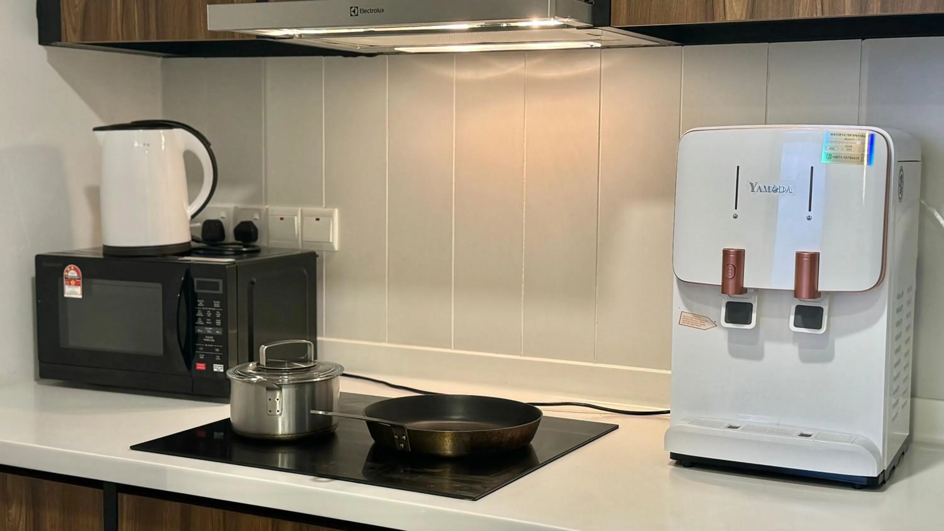 kitchen in UNA Serviced Apartment by manatidur