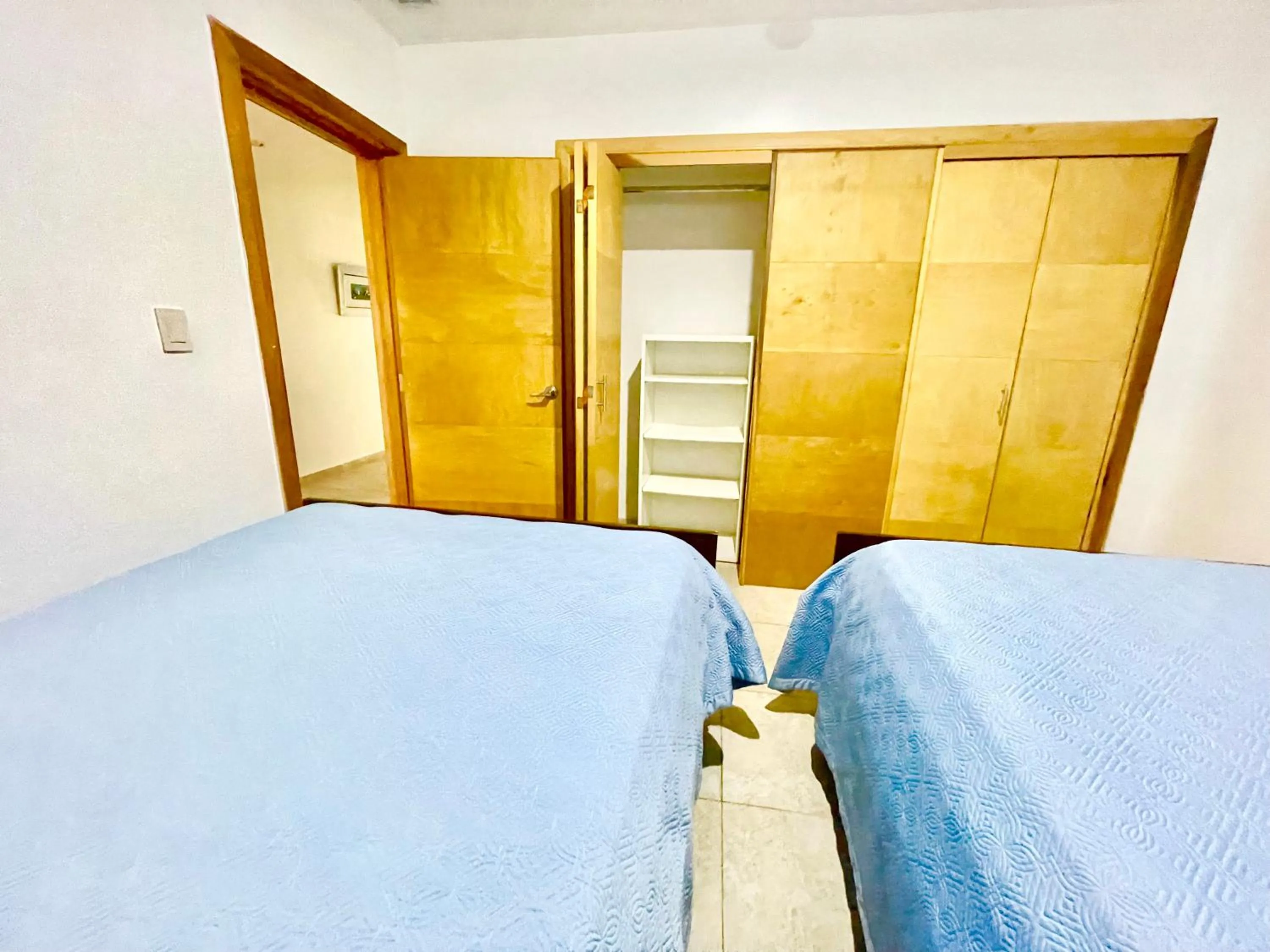 Bedroom, Bed in Marbella 2bedroom Beachfront Apartment