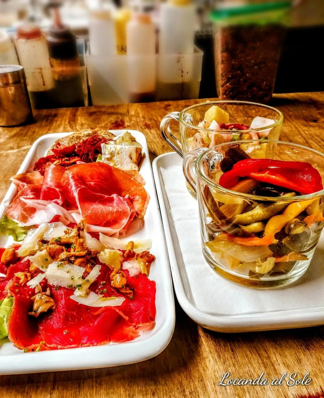 Food close-up in Hotel Locanda Al Sole