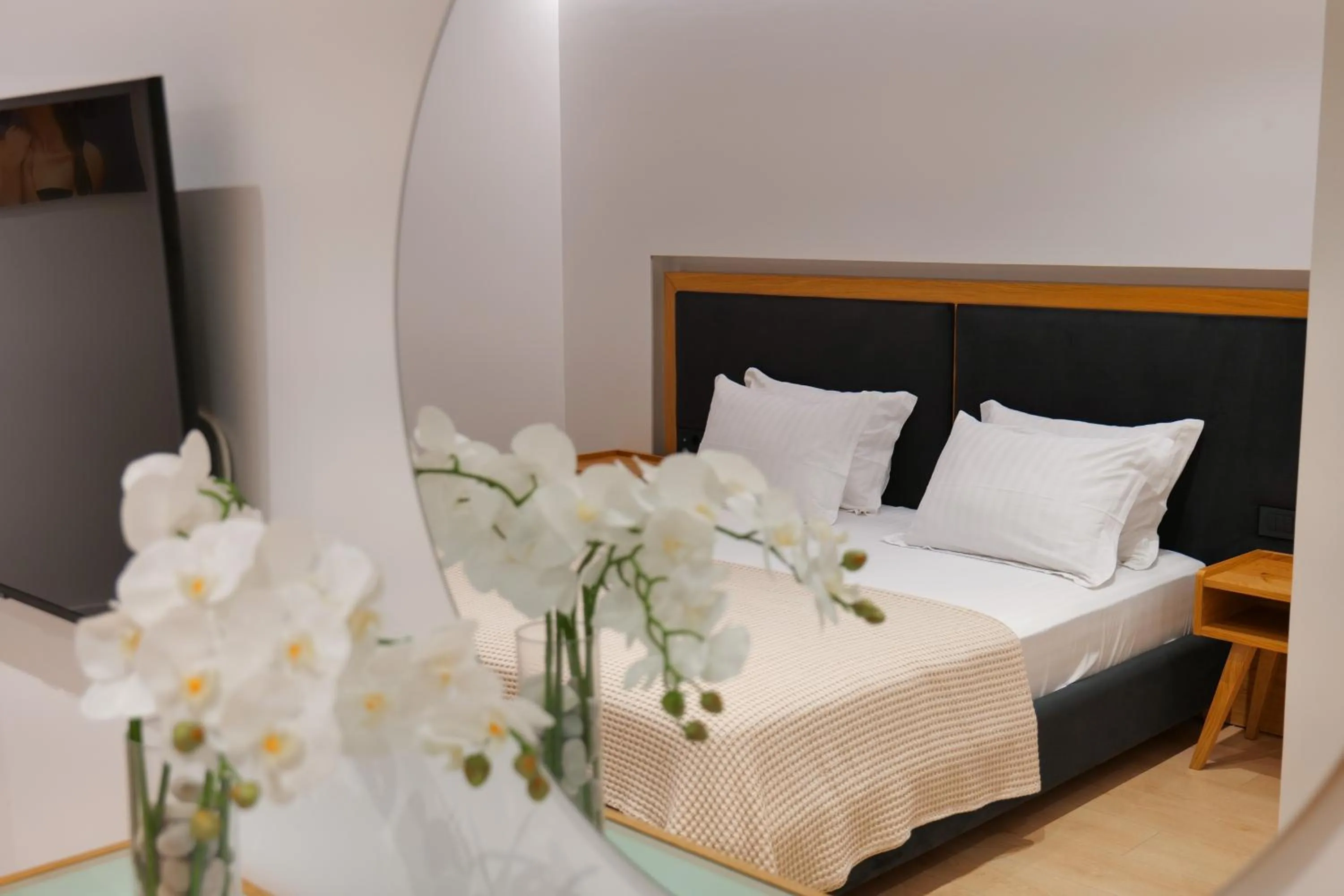 Bedroom, Bed in Hotel Nertili