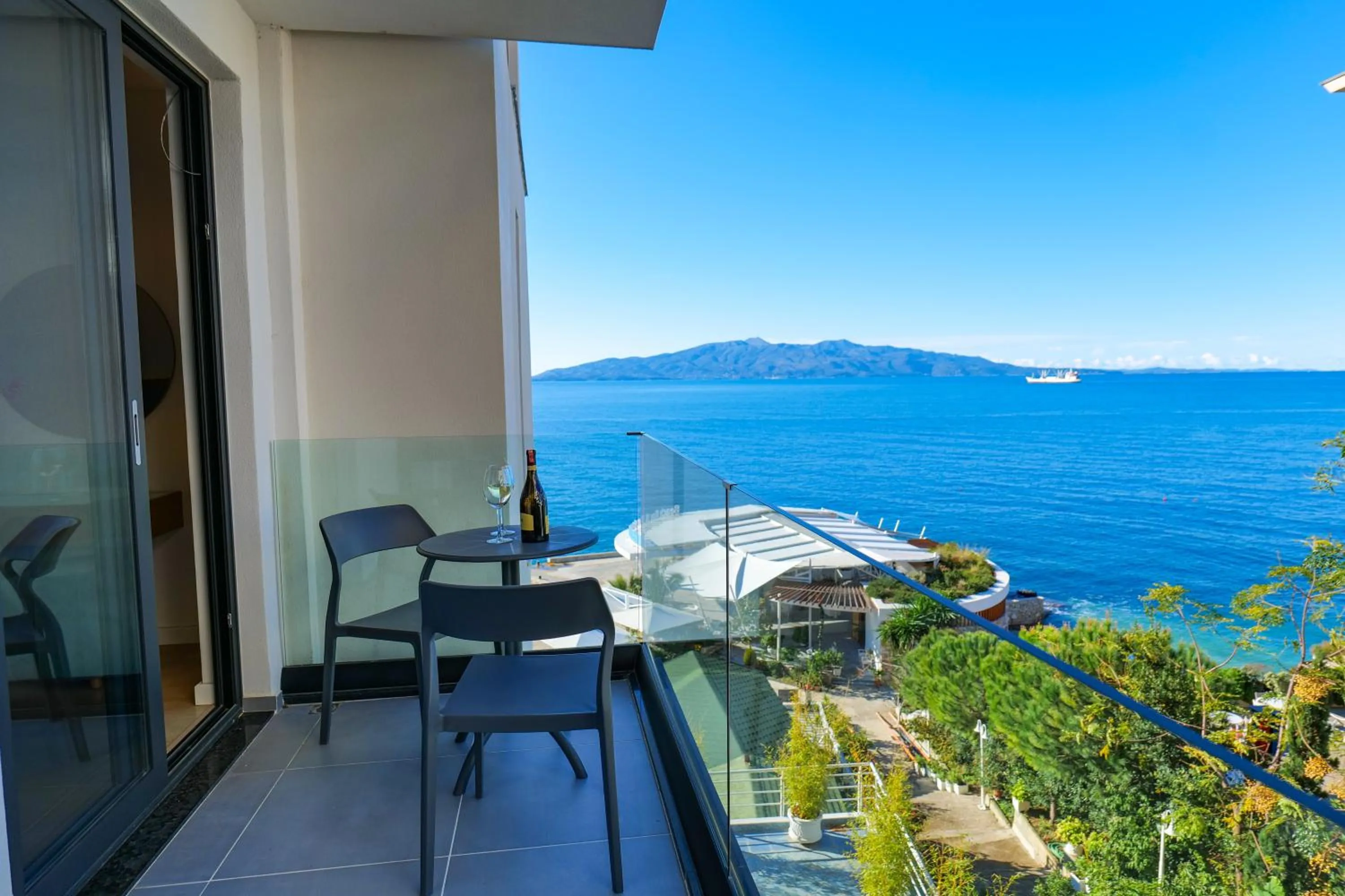 Balcony/Terrace in Hotel Nertili