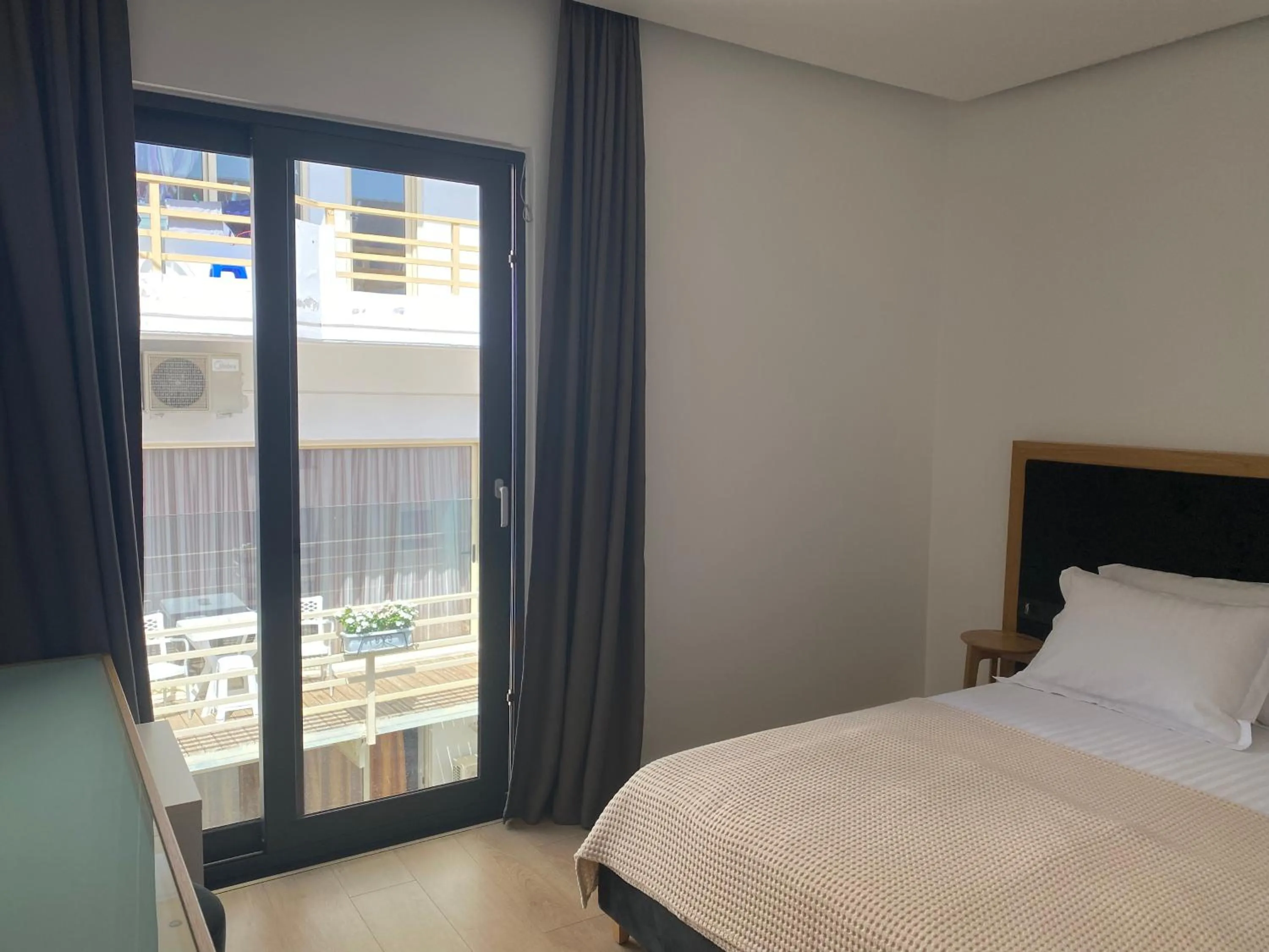 Bed in Hotel Nertili