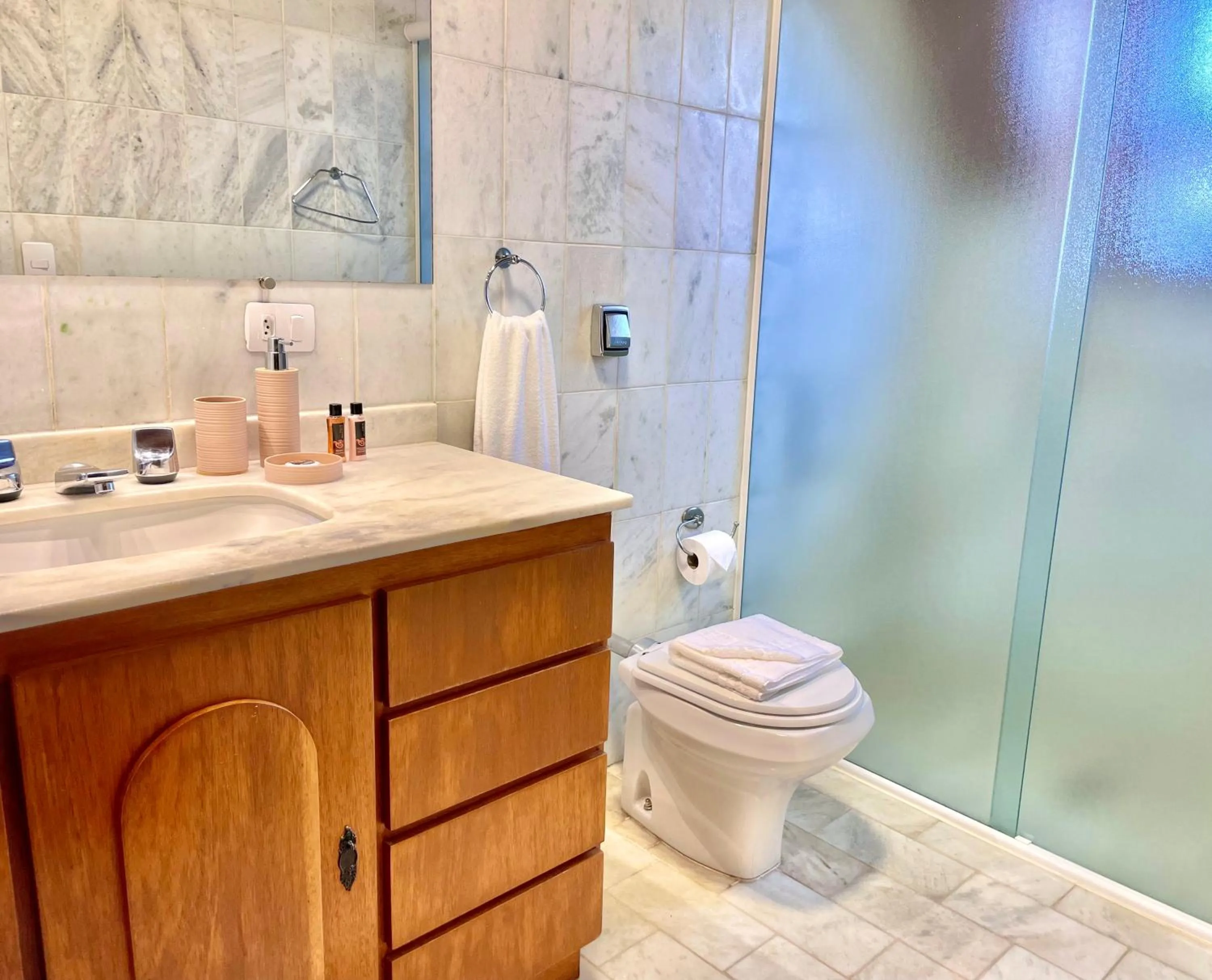 Bathroom in Casa Três Rios - Campos do Jordão