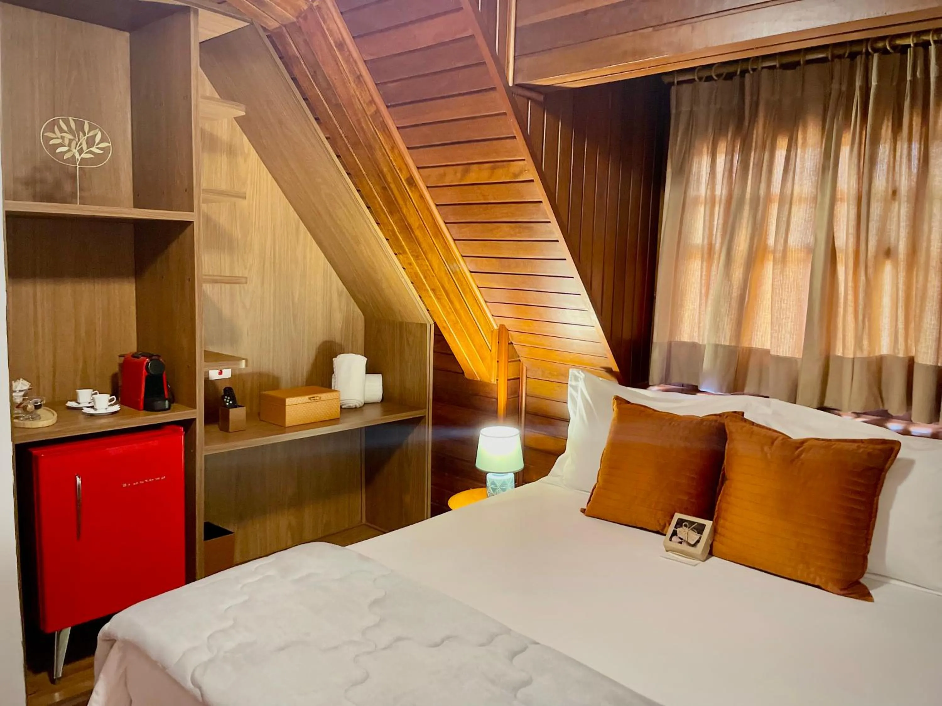 Bed in Casa Três Rios - Campos do Jordão