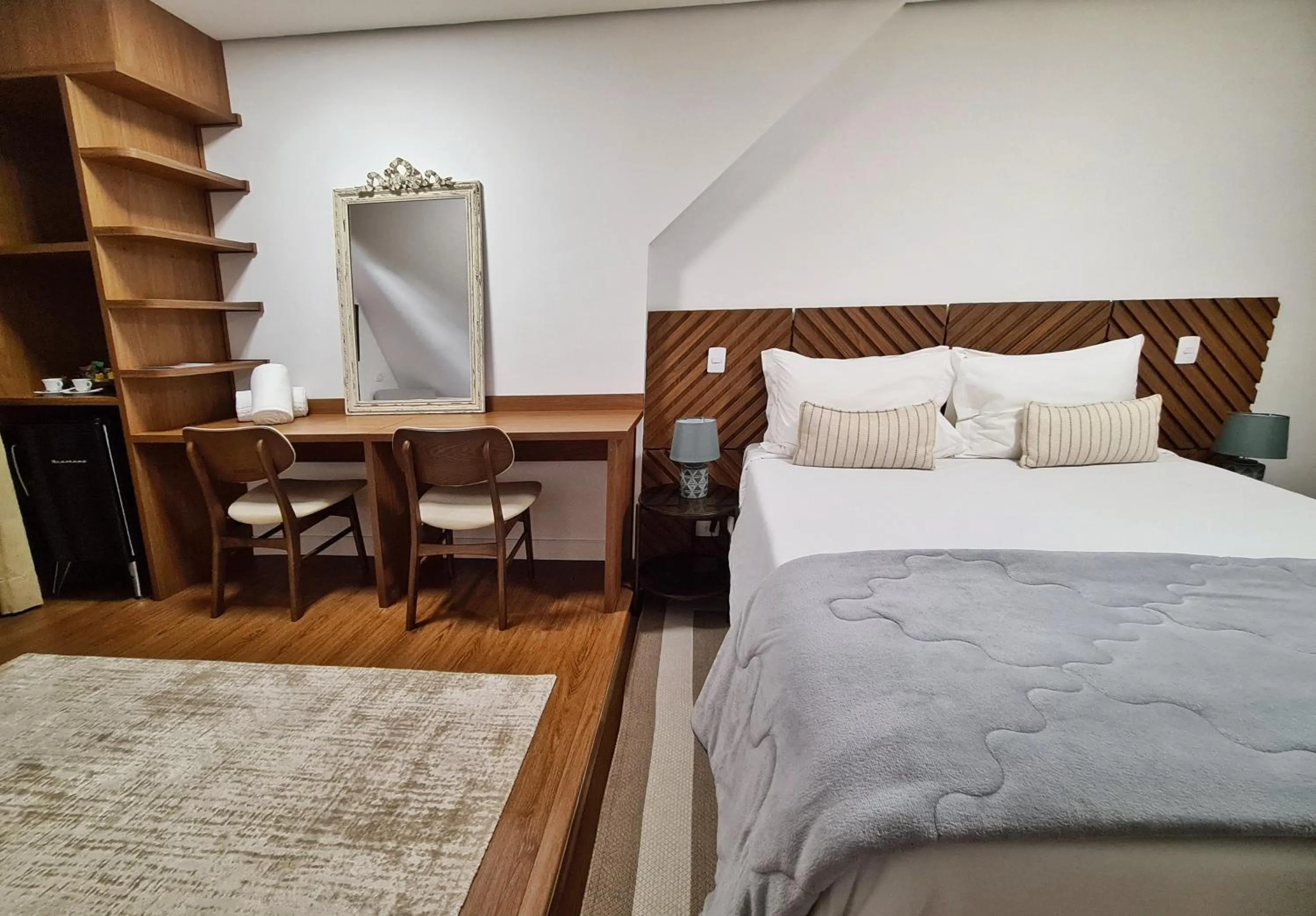 Photo of the whole room, Bed in Casa Três Rios - Campos do Jordão