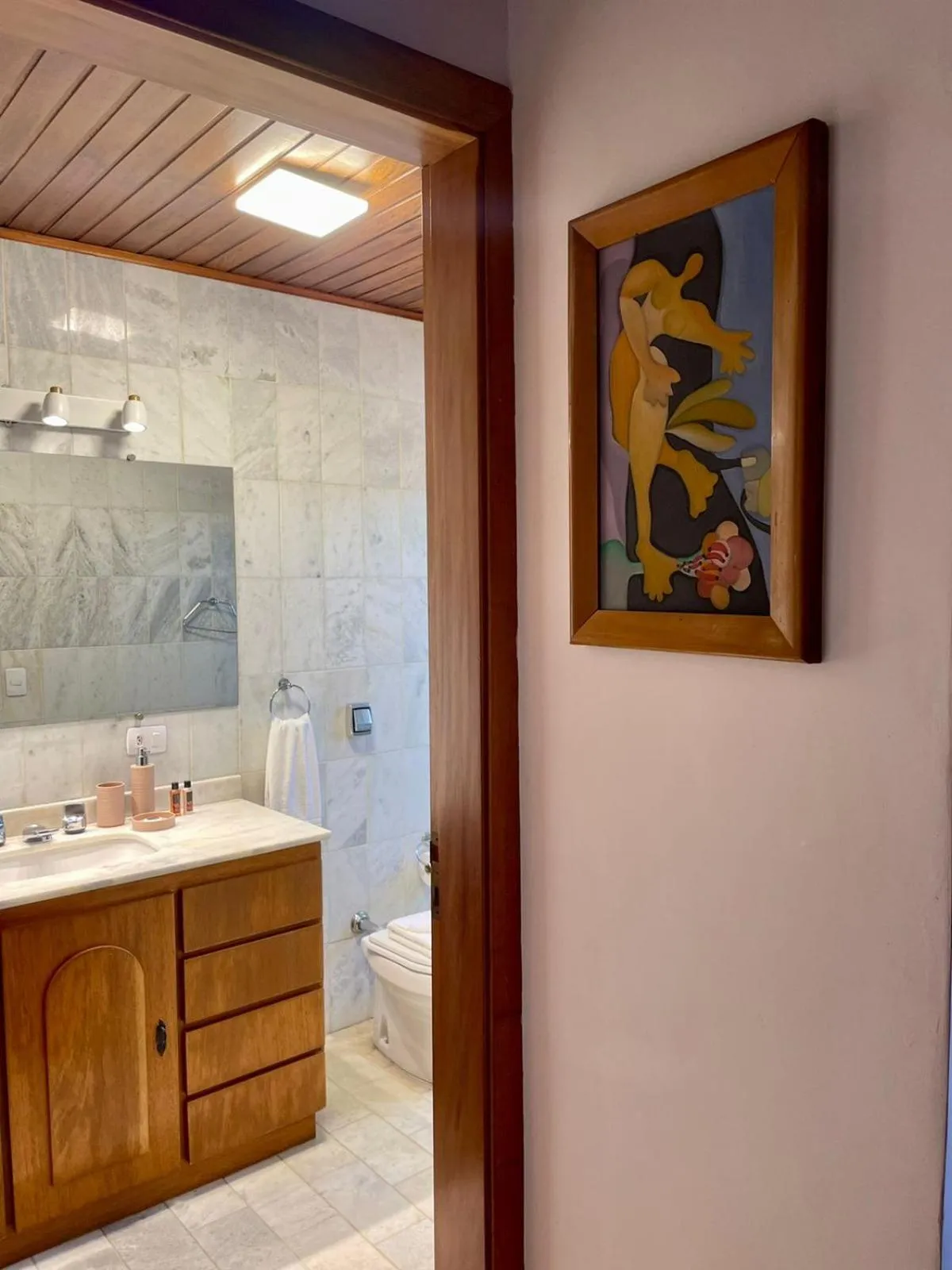 Bathroom in Casa Três Rios - Campos do Jordão