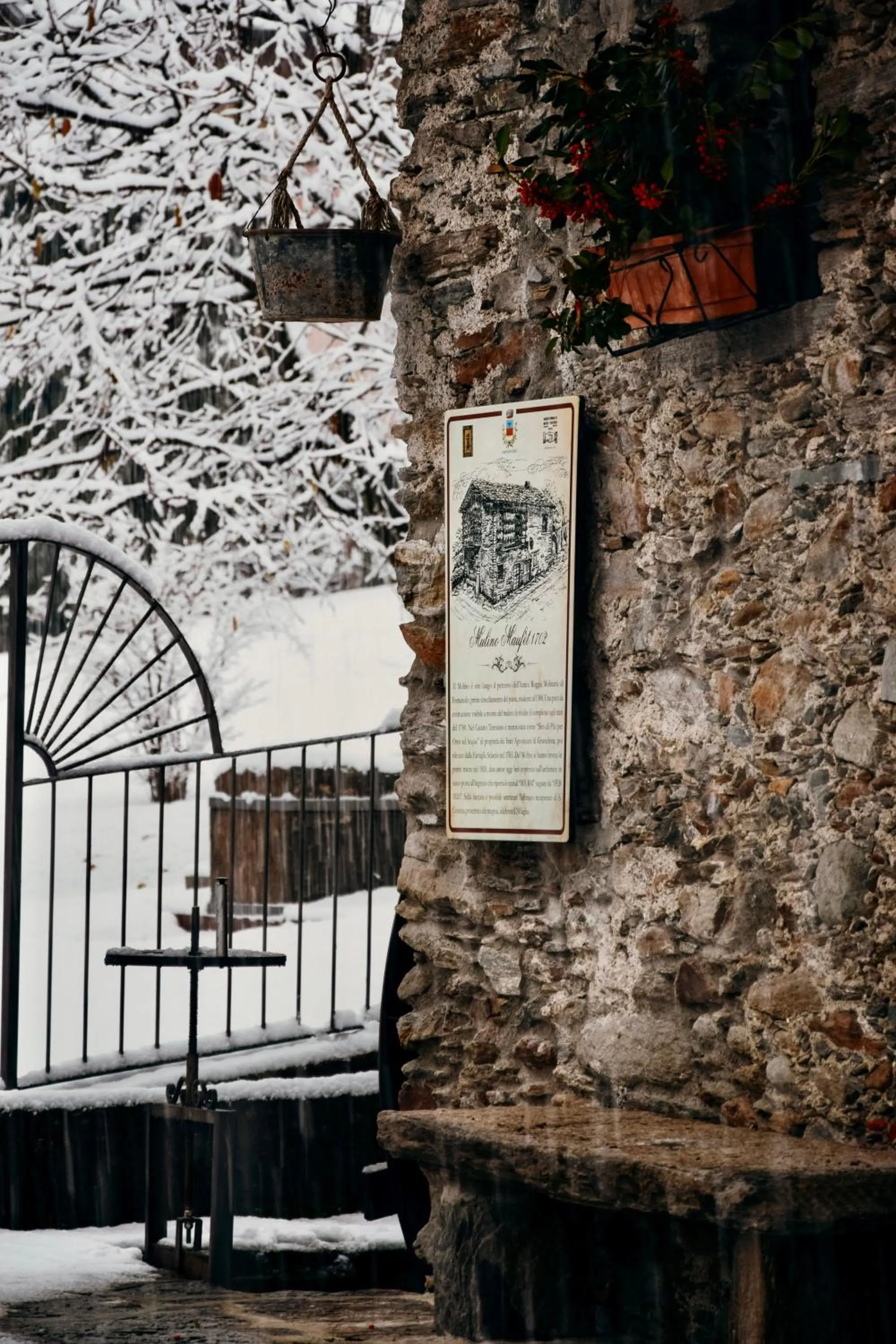 Property building in Alle Macine - Historic Molino Maufet Watermill - Lake Como
