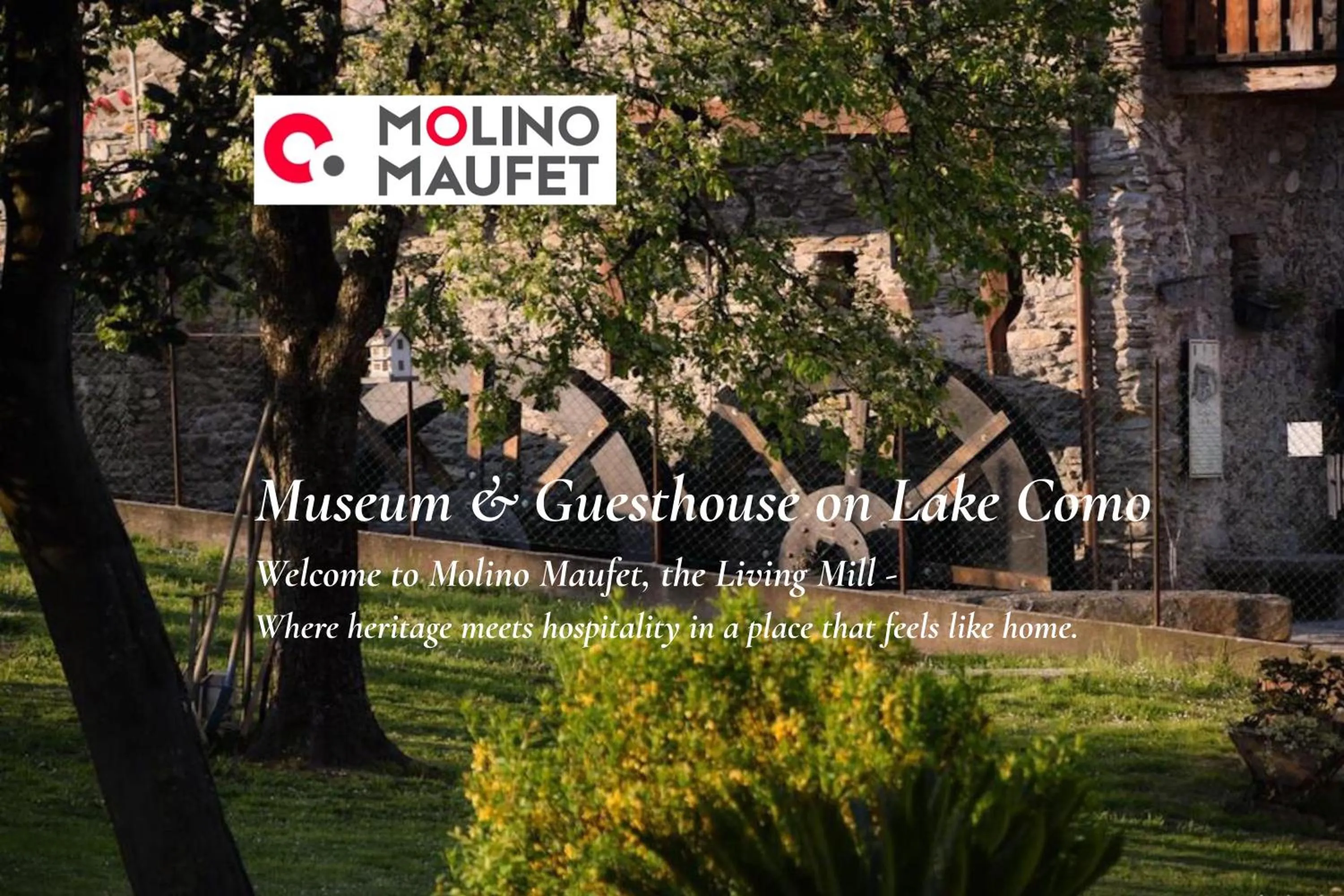 Property building in Alle Macine - Historic Molino Maufet Watermill - Lake Como