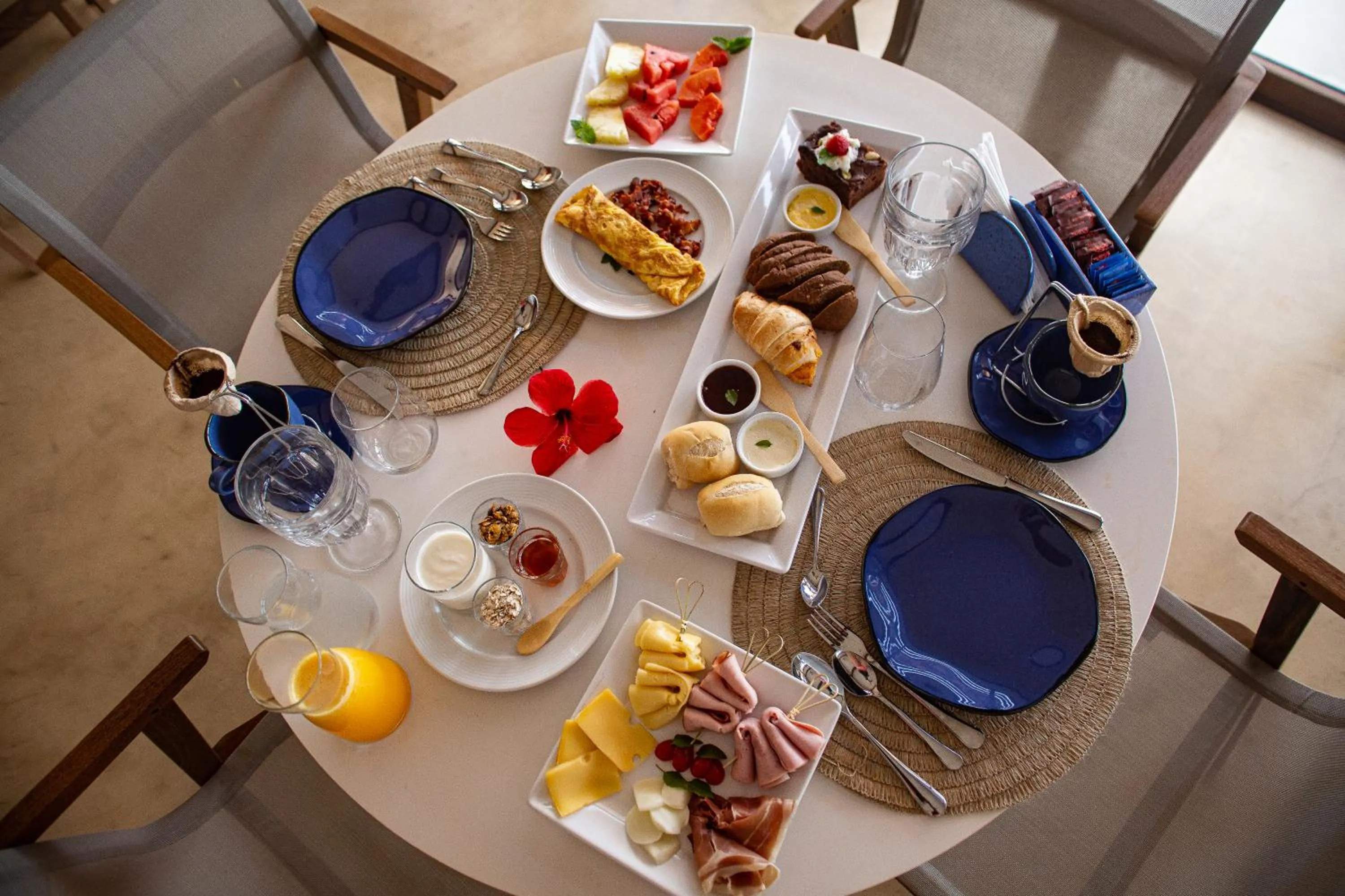 Breakfast in Pousada Ecológica Akanã