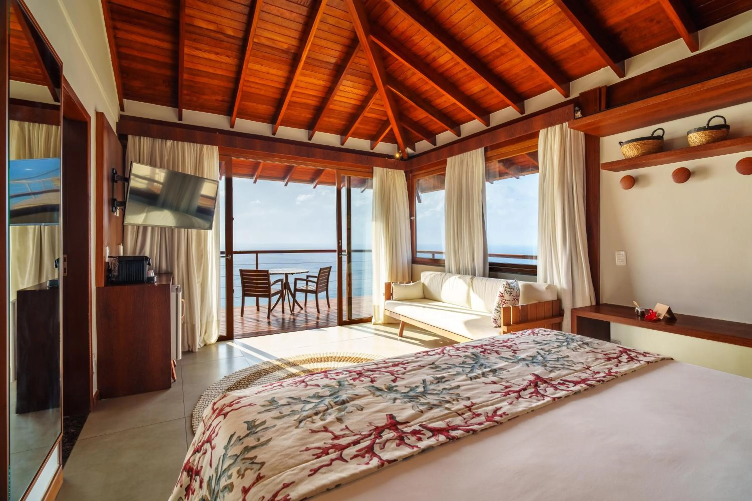 Bed in Pousada Ecológica Akanã