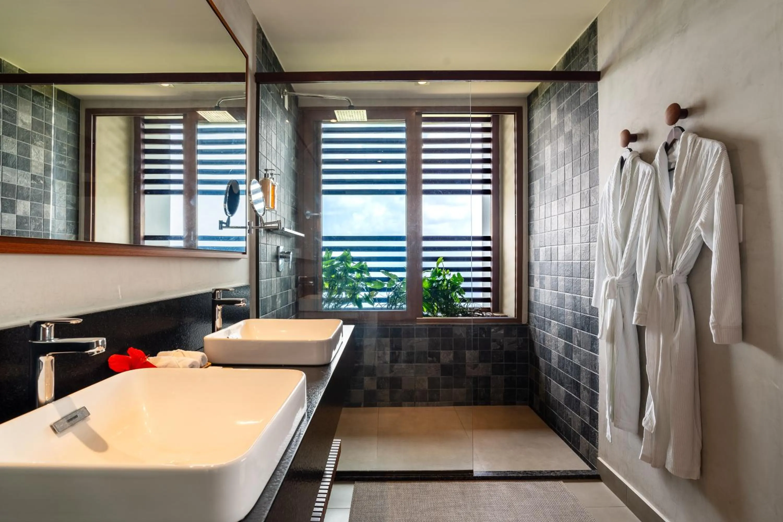 Bathroom in Pousada Ecológica Akanã