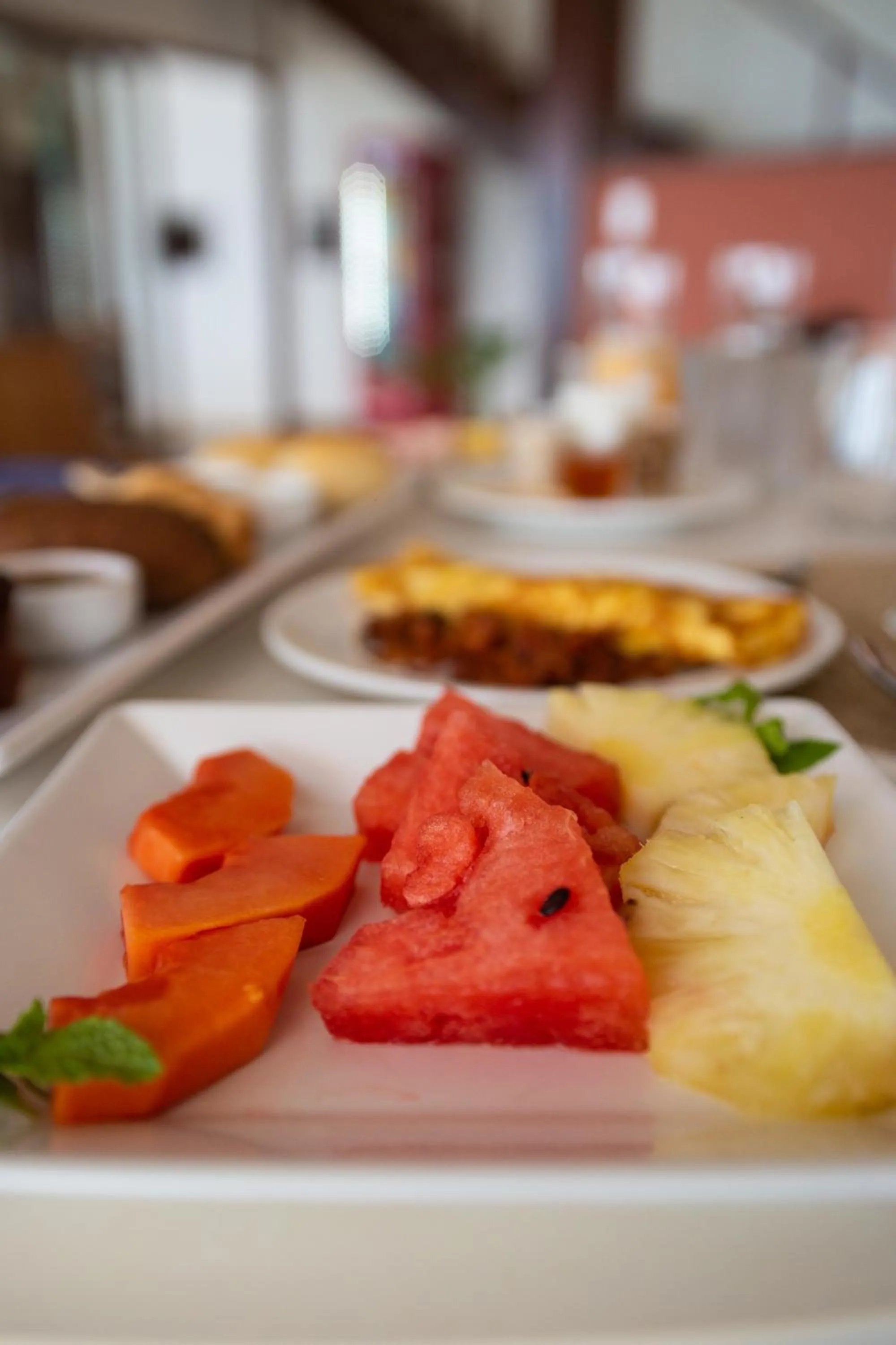 Breakfast in Pousada Ecológica Akanã