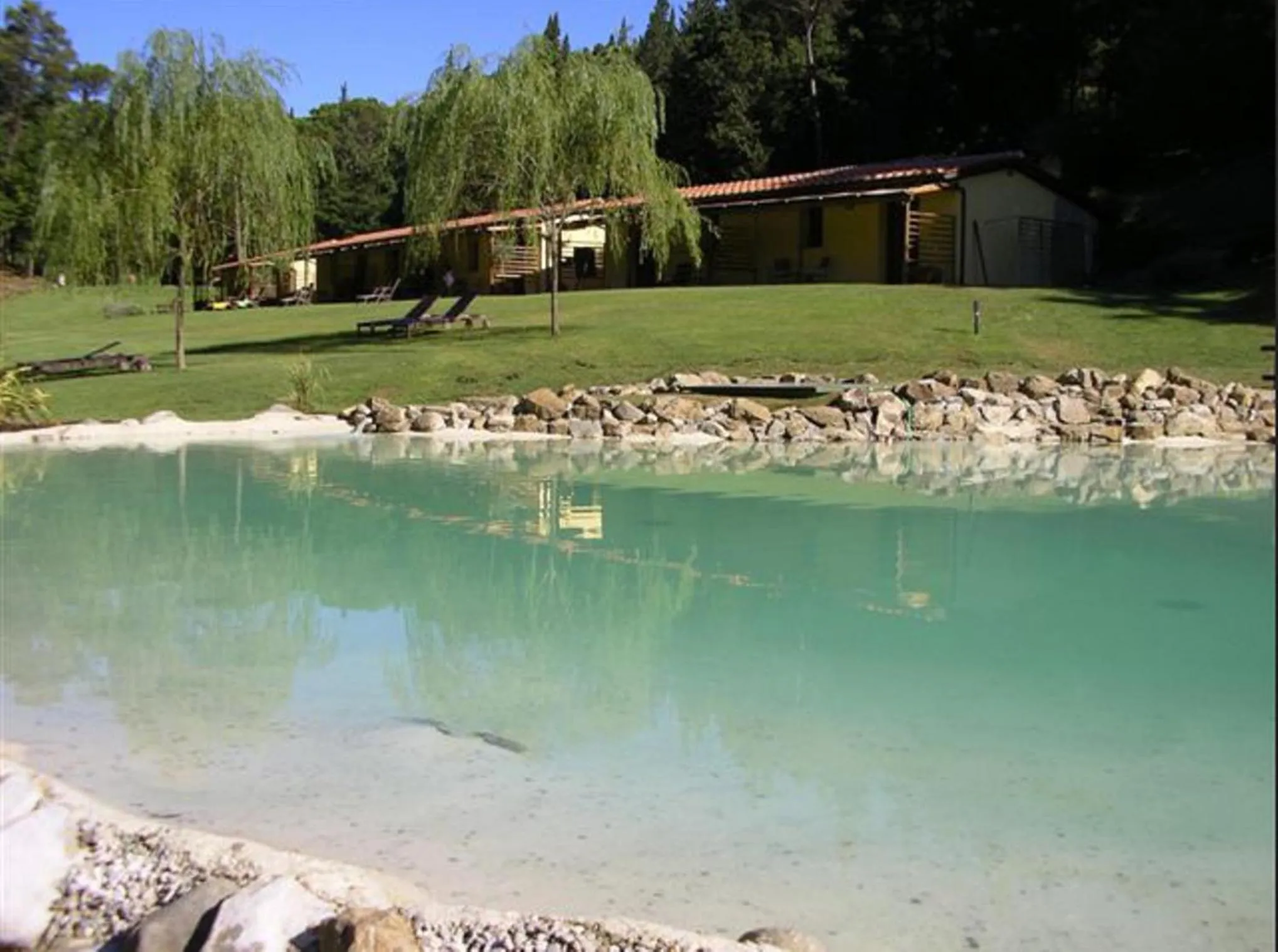 Swimming pool in Lebbiano Residence