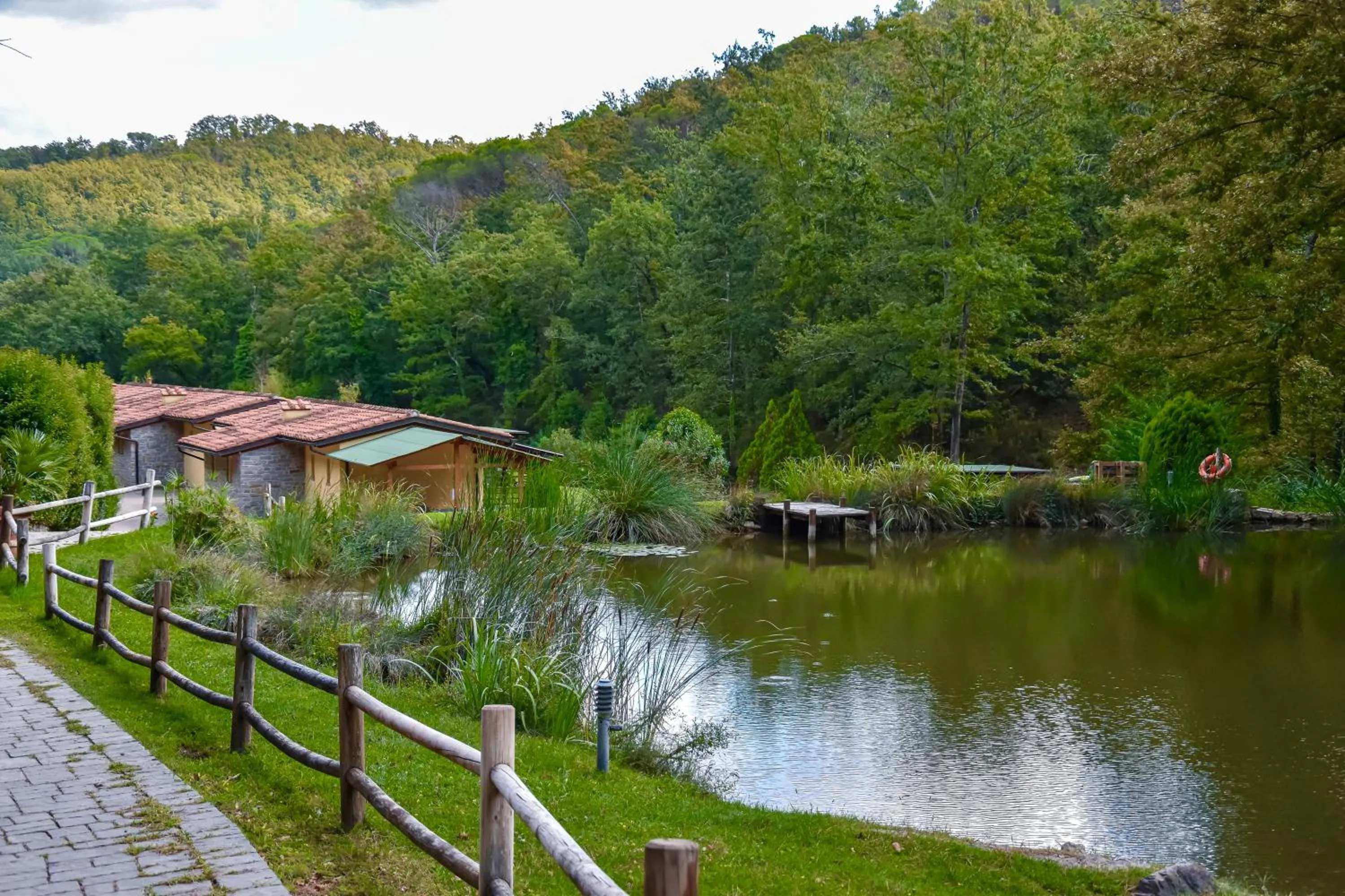 Lake view in Lebbiano Residence