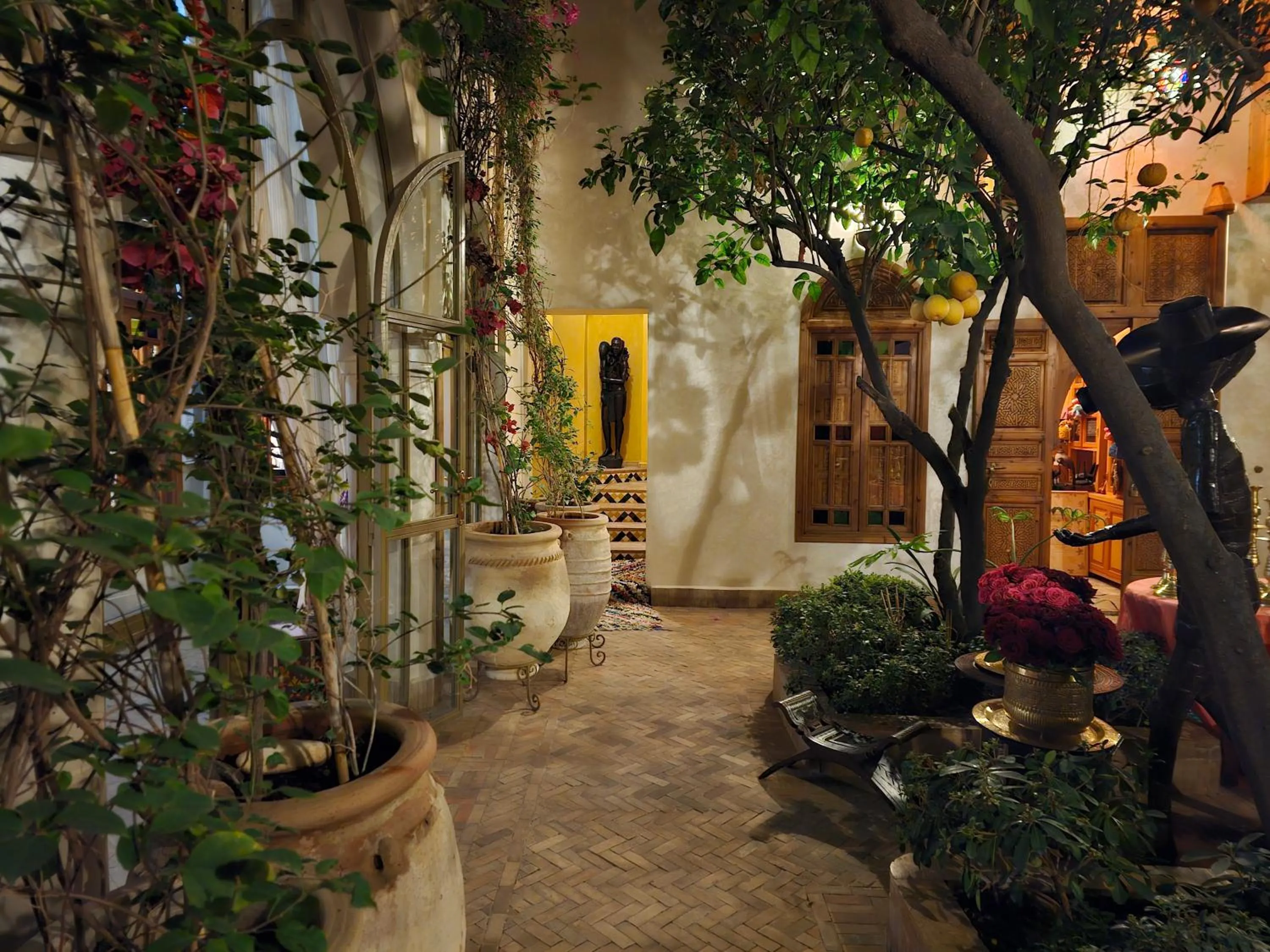 Patio in Riad Jnane d'Ô