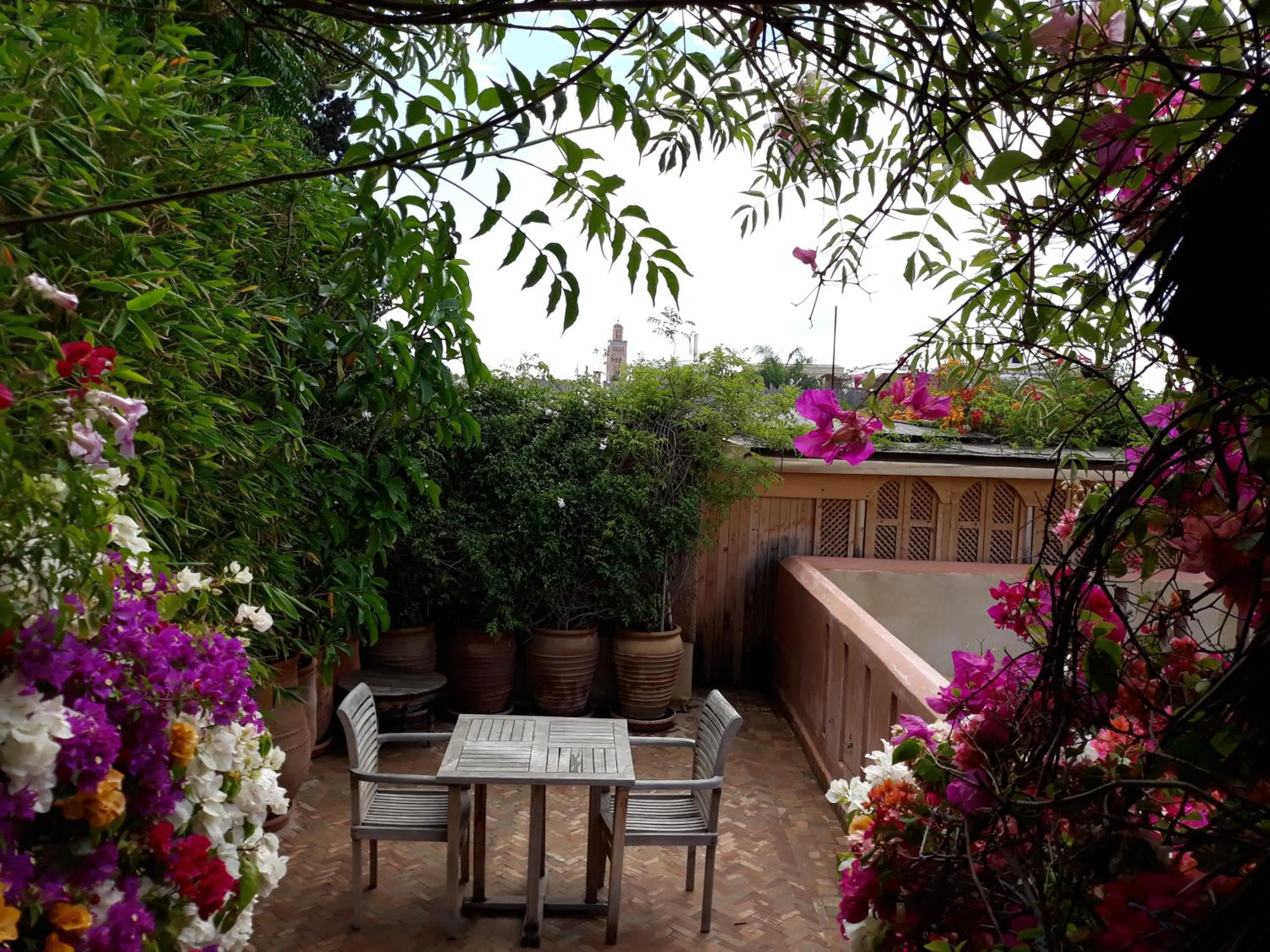 Patio in Riad Jnane d'Ô
