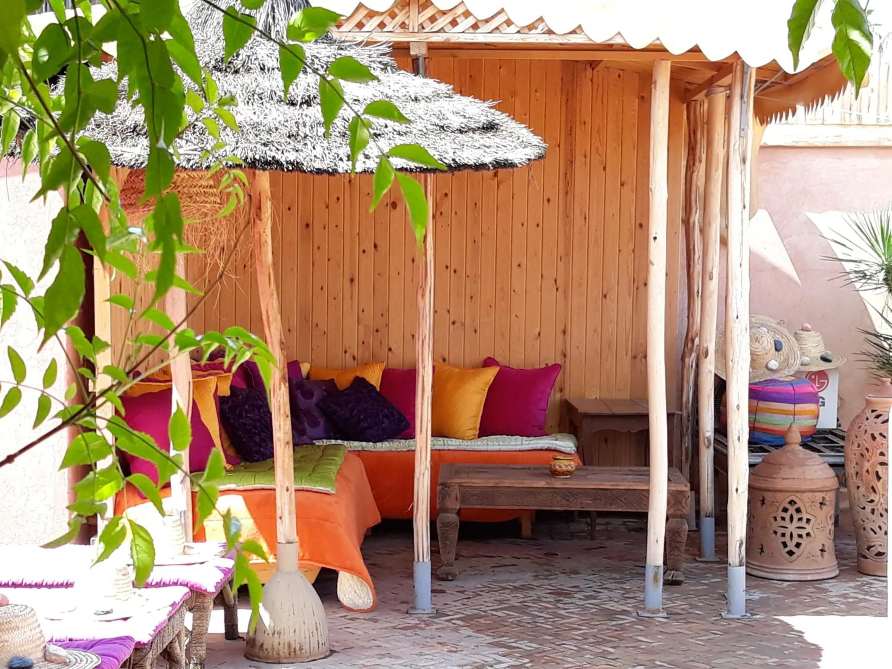 Balcony/Terrace in Riad Jnane d'Ô