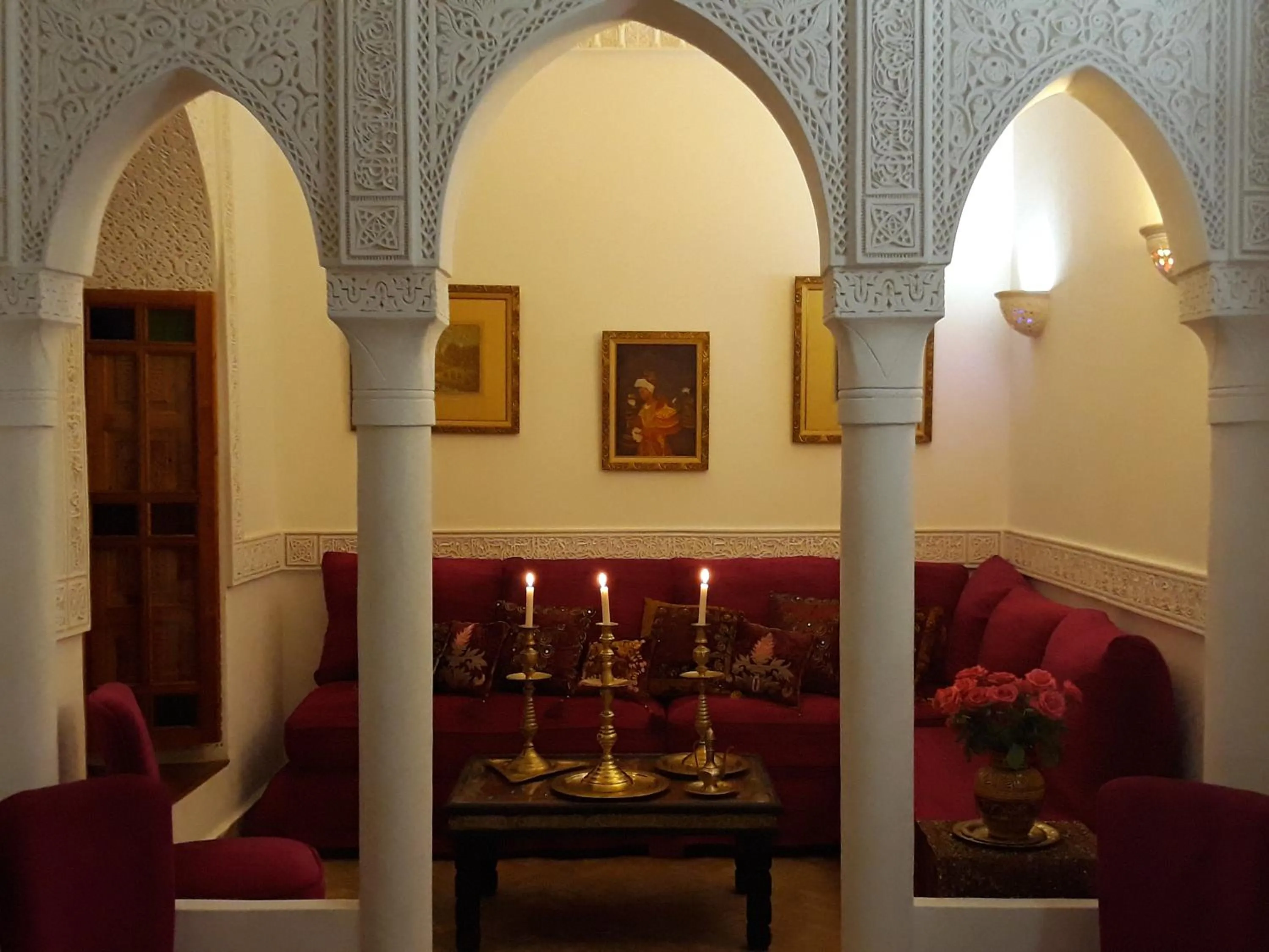 Living room in Riad Jnane d'Ô