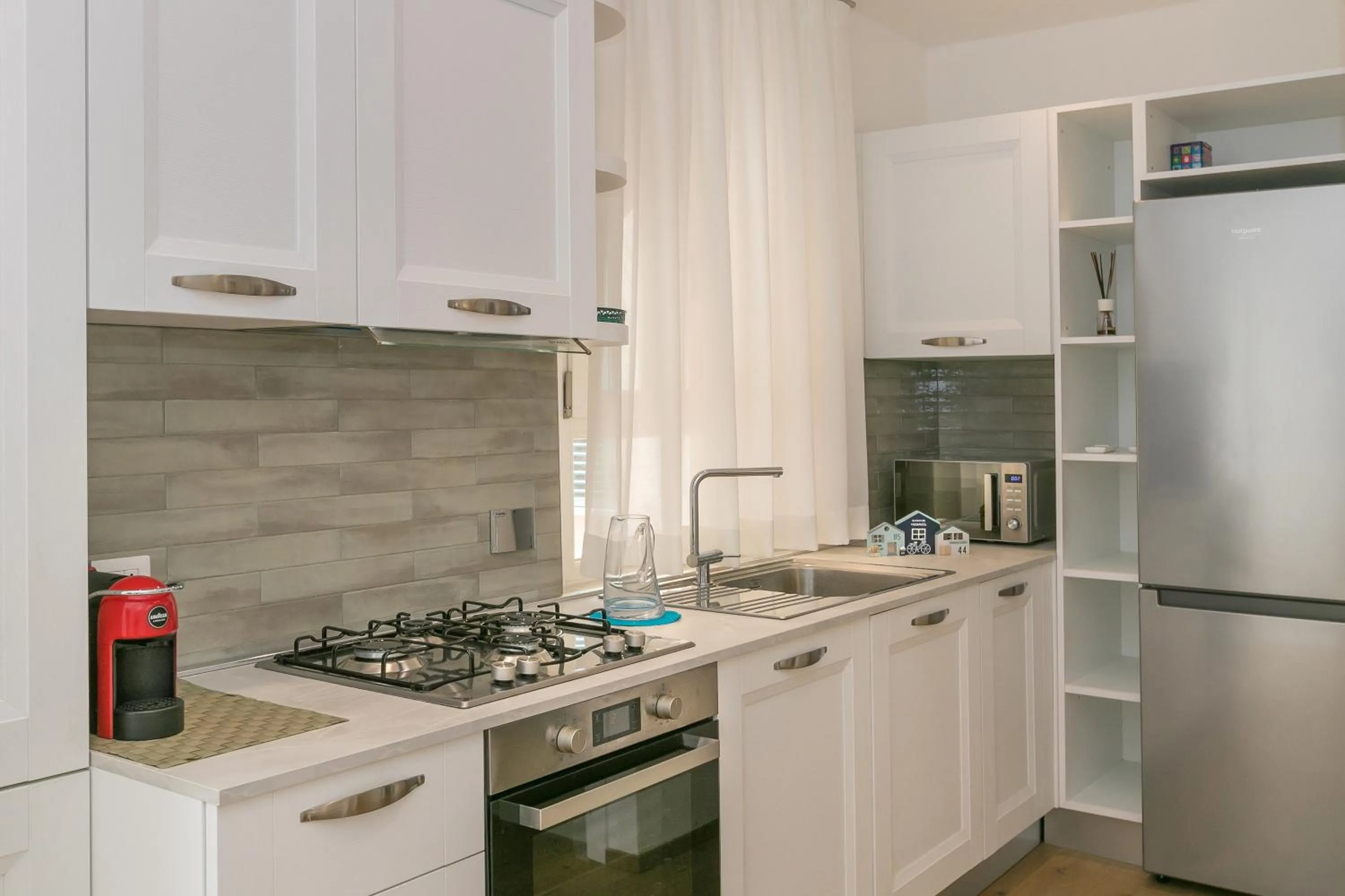 Kitchen or kitchenette in Casa del Marinaio