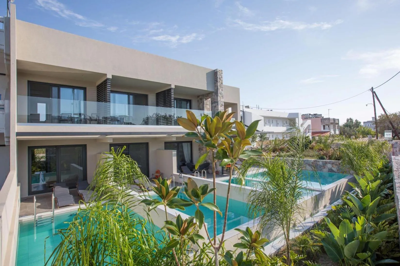 Swimming pool in DeLight Luxury Rooms