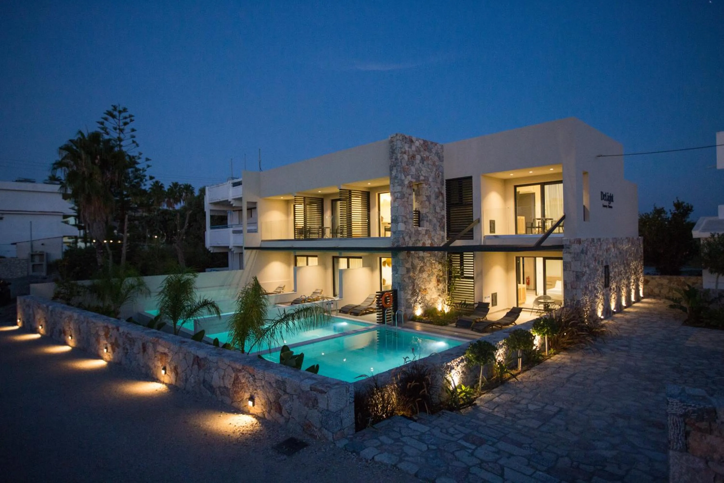 Property building in DeLight Luxury Rooms