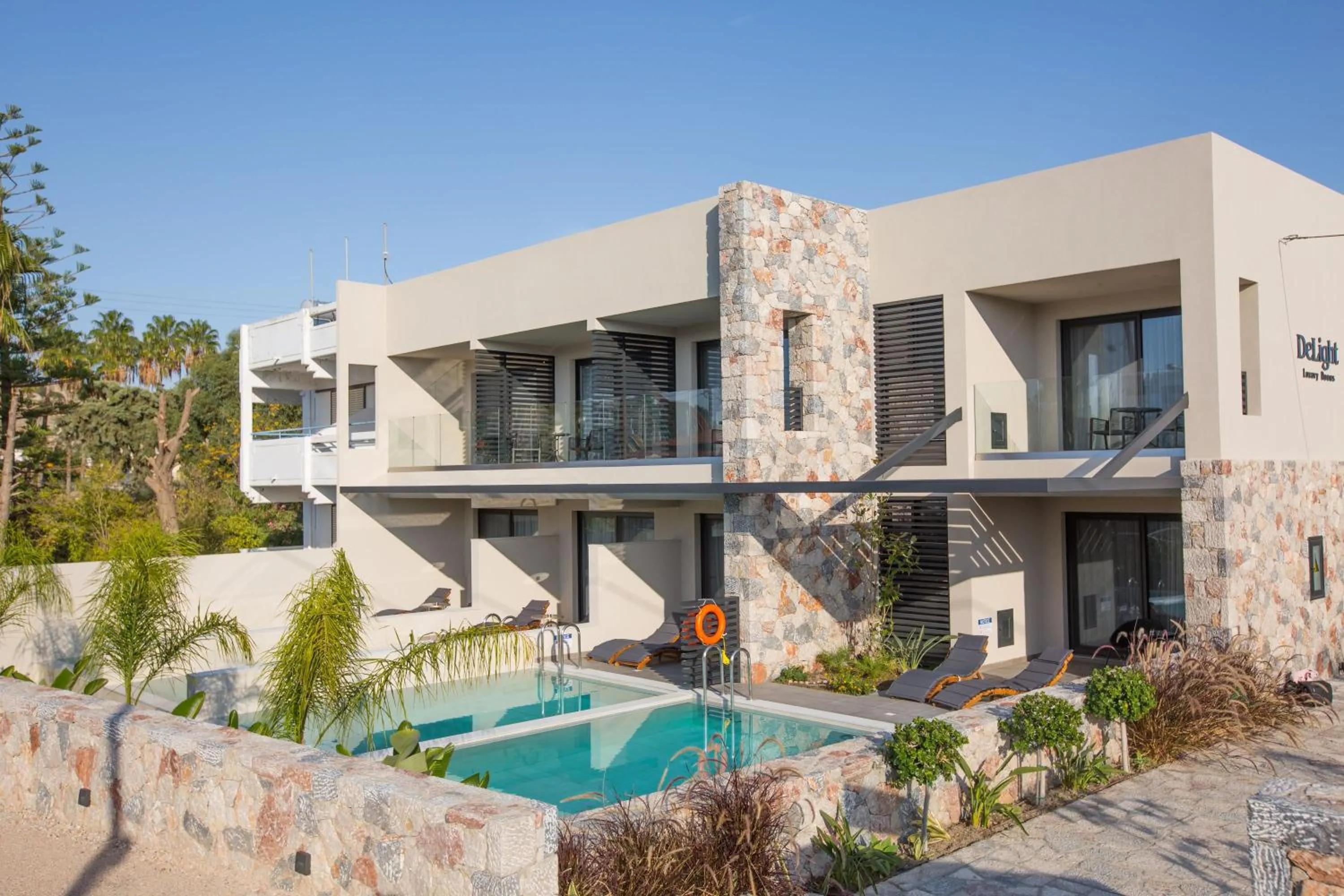 Property building in DeLight Luxury Rooms