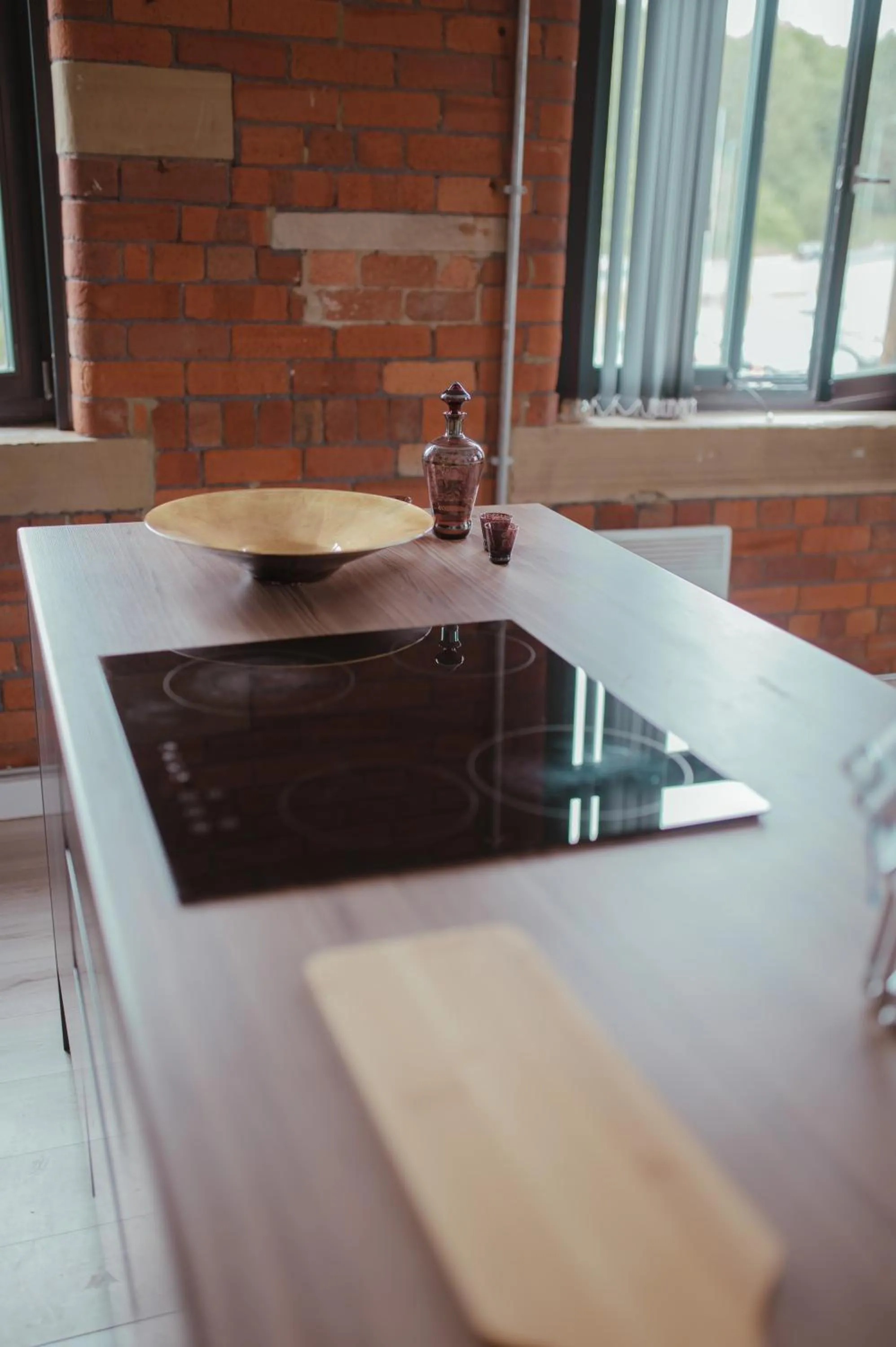 Kitchen or kitchenette in Bv Luxury Apartment Penthouse Conditioning House