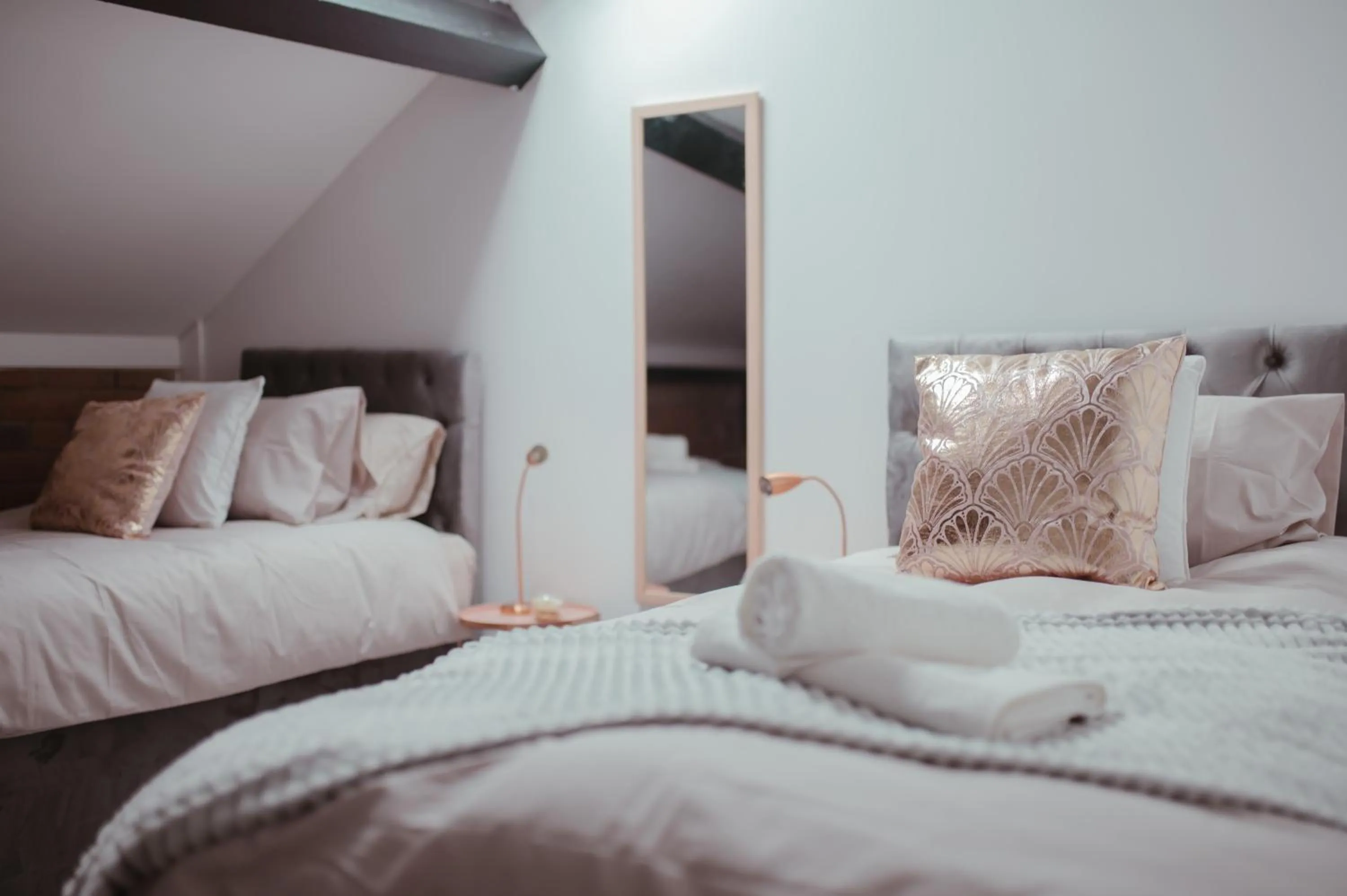 Bedroom in Bv Luxury Apartment Penthouse Conditioning House