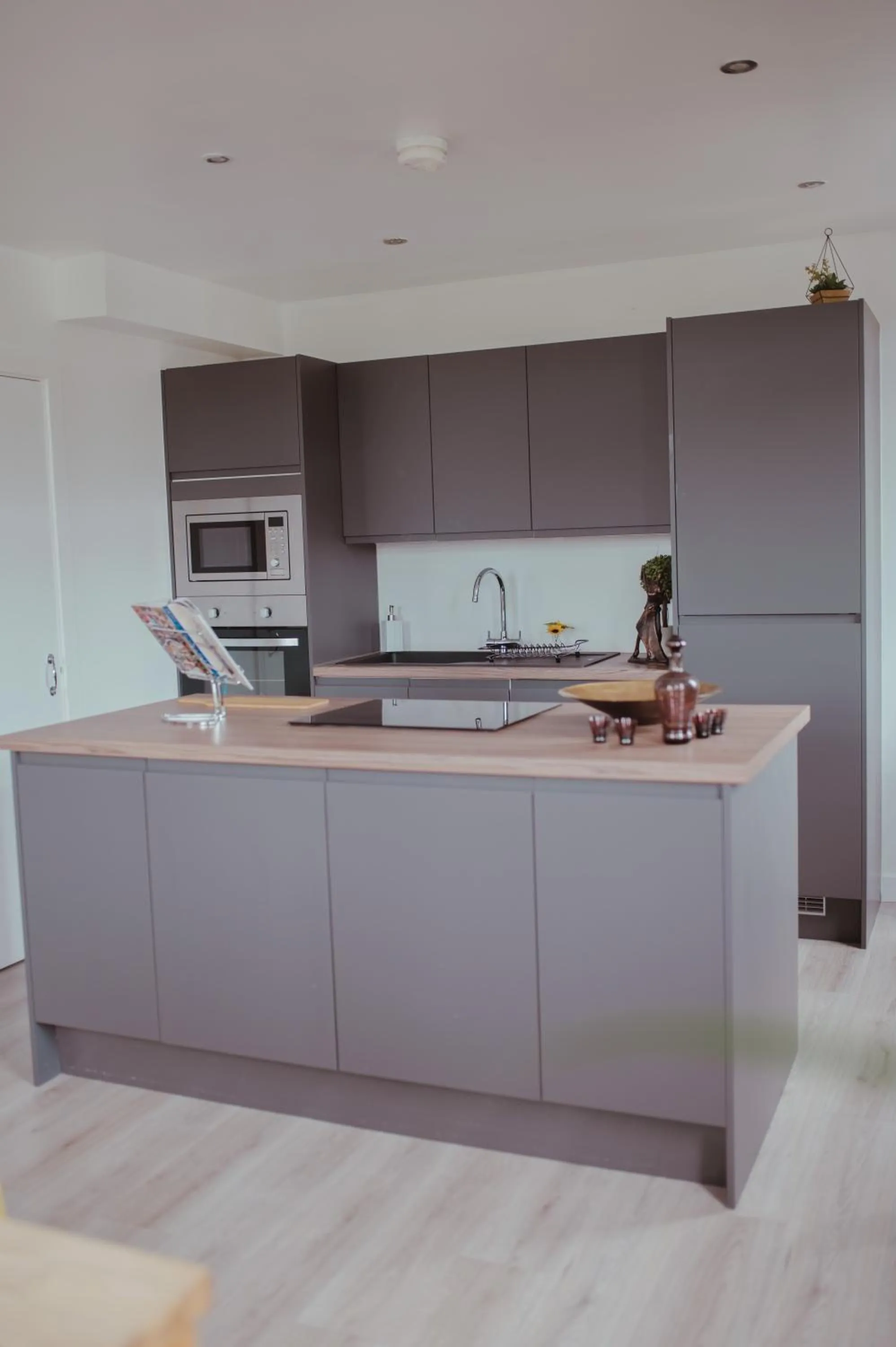 Kitchen or kitchenette in Bv Luxury Apartment Penthouse Conditioning House