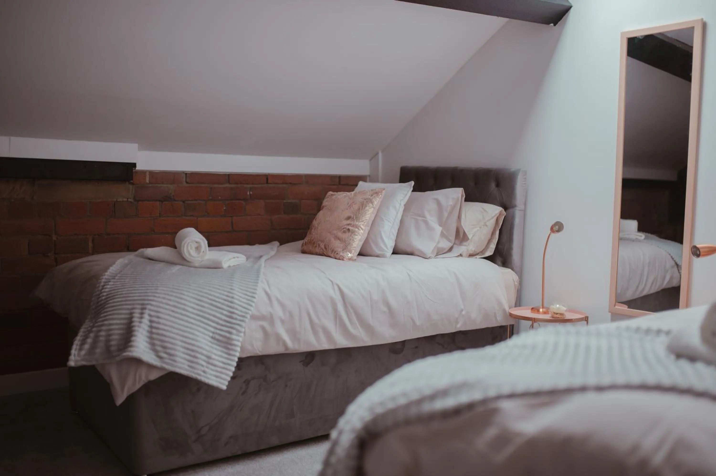 Bedroom in Bv Luxury Apartment Penthouse Conditioning House