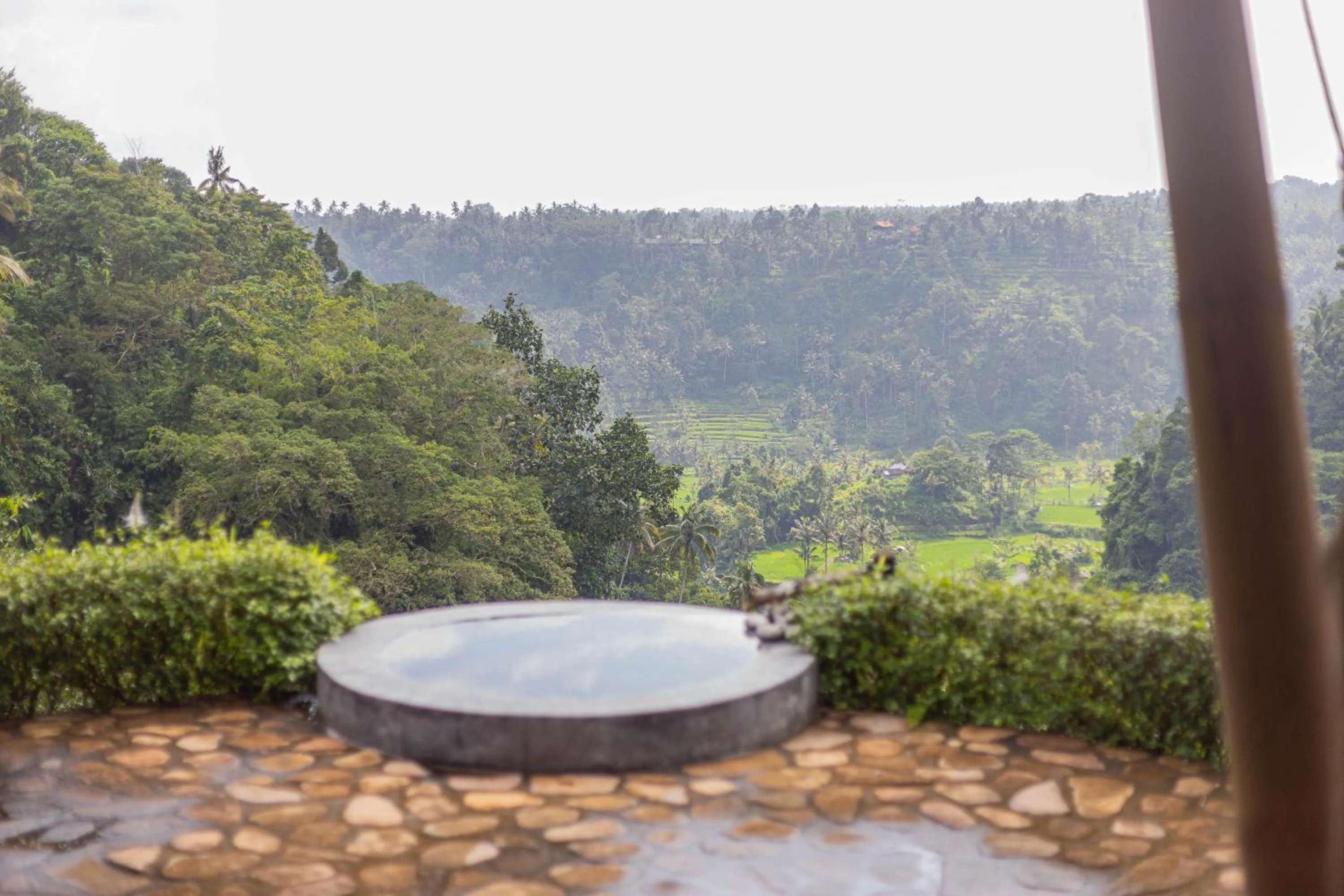 Pool view in Shigar Livin Bali