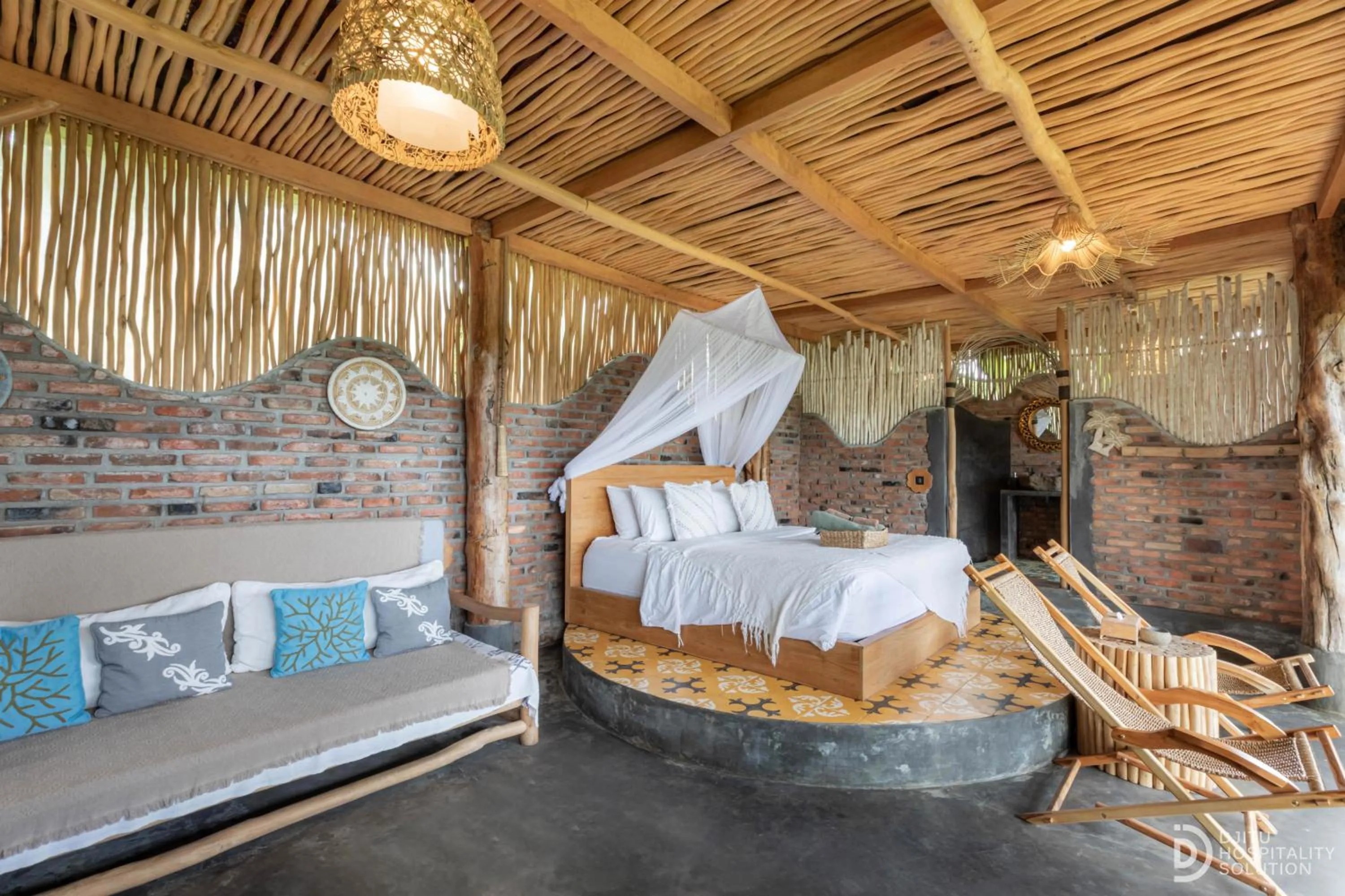 Bed in Shigar Livin Bali