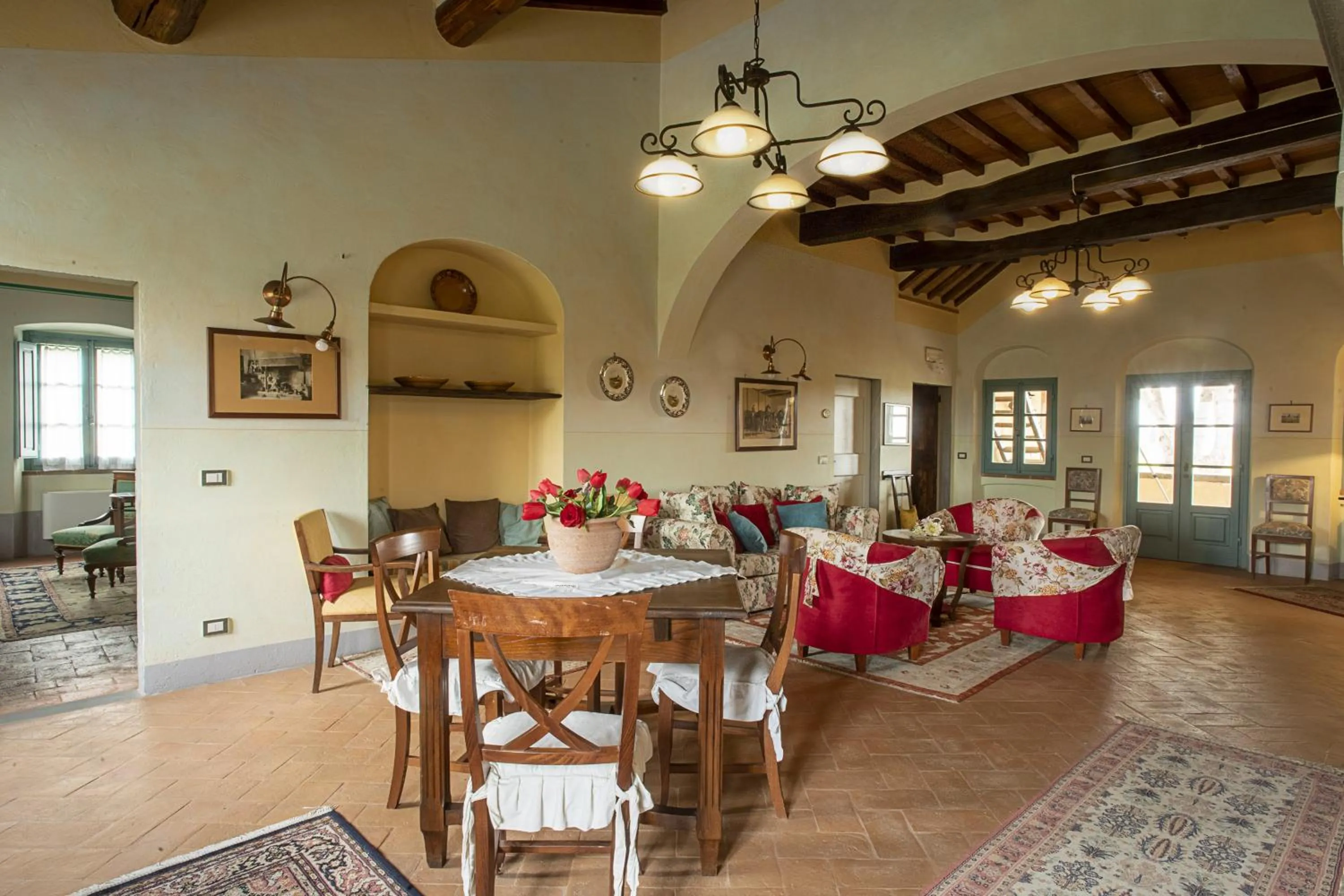 Communal lounge/ TV room in Cortona Resort-Le Terre Dei Cavalieri